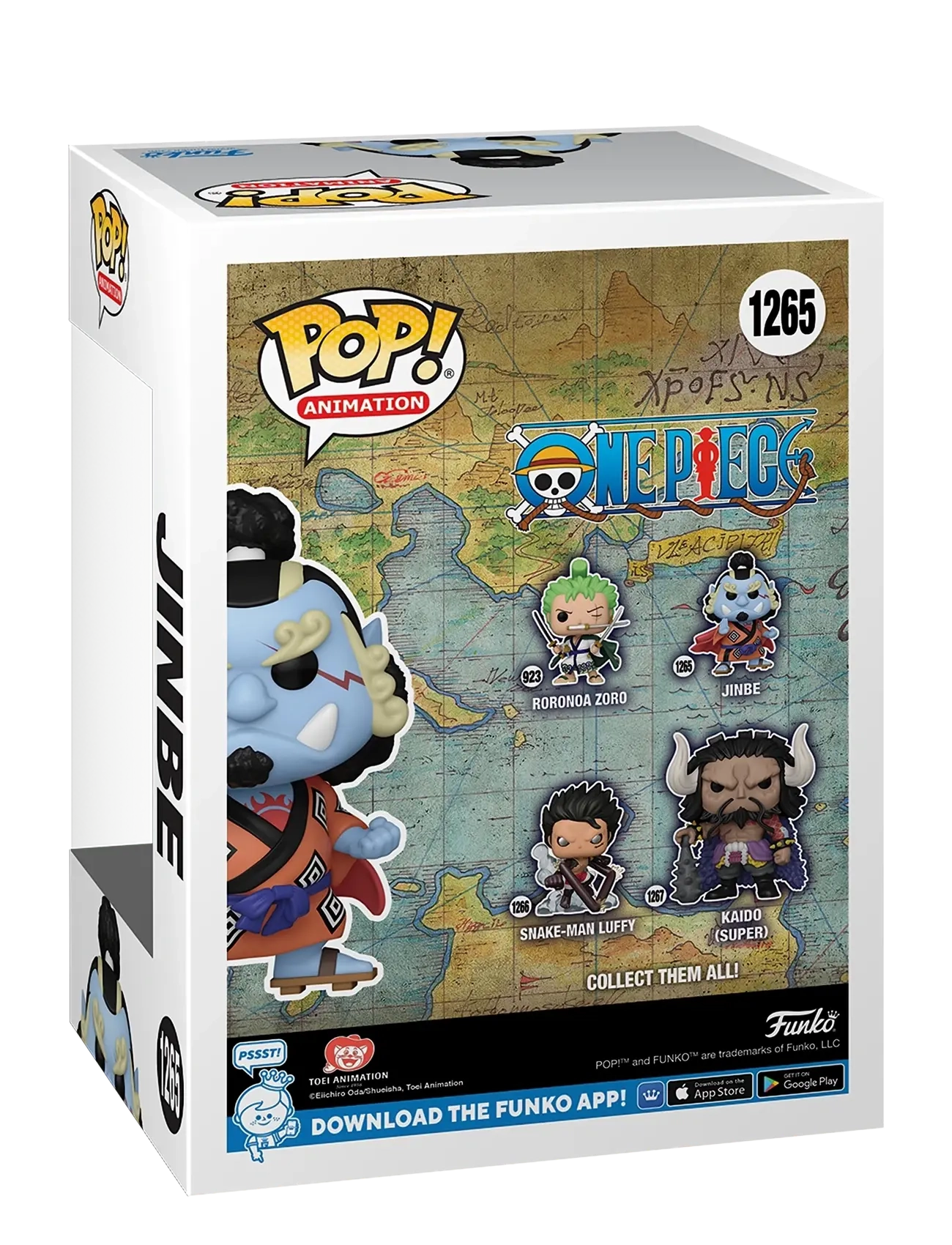 Funko - Funko POP Vinyl One Piece Jinbe w/chase - actionfigurer - multi colour - 1