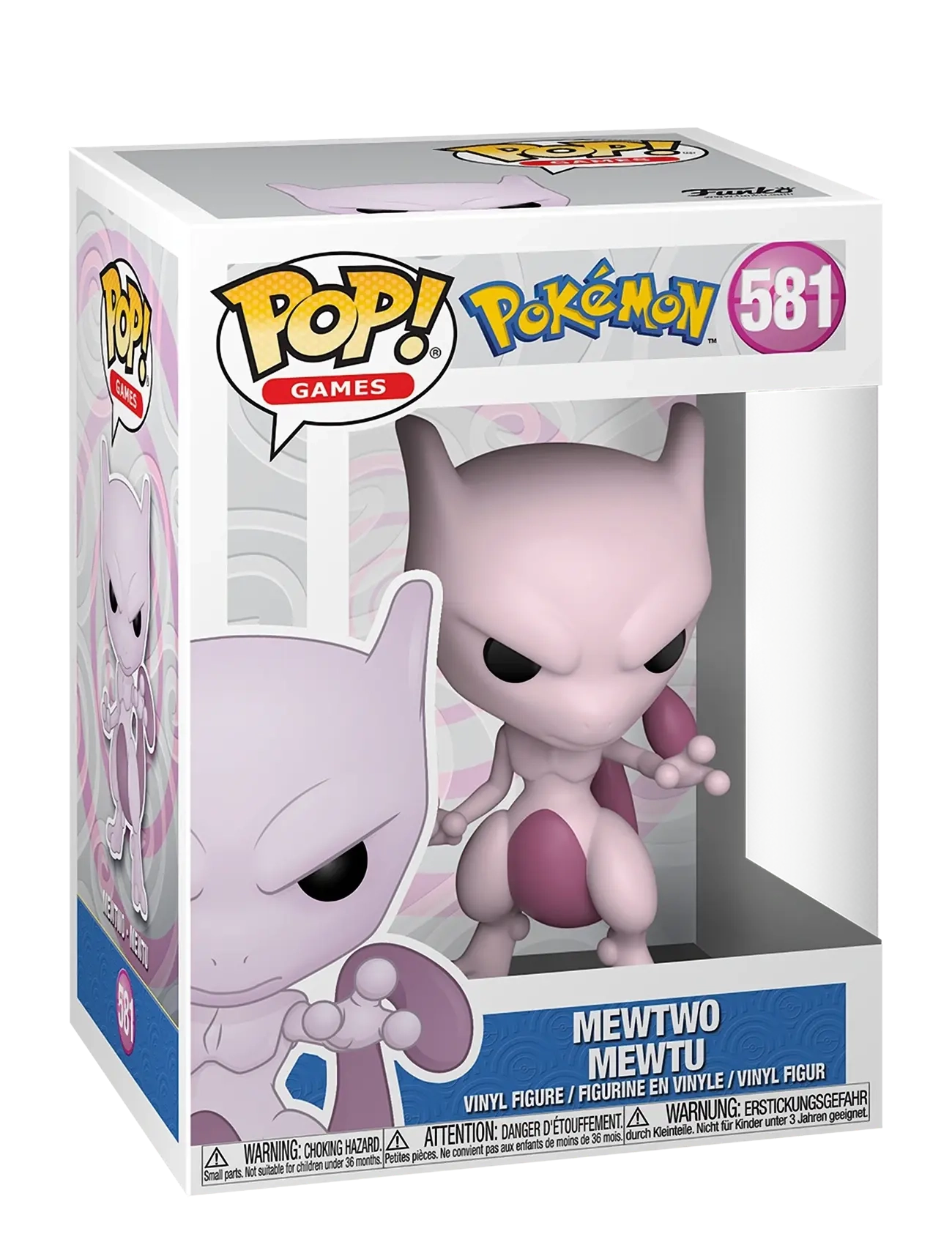 Funko Funko Pop Vinyl Pokemon Mewtwo, One Size, Multi/patterned, Legesæt Og Actionfigurer > Actionfigurer, Børn