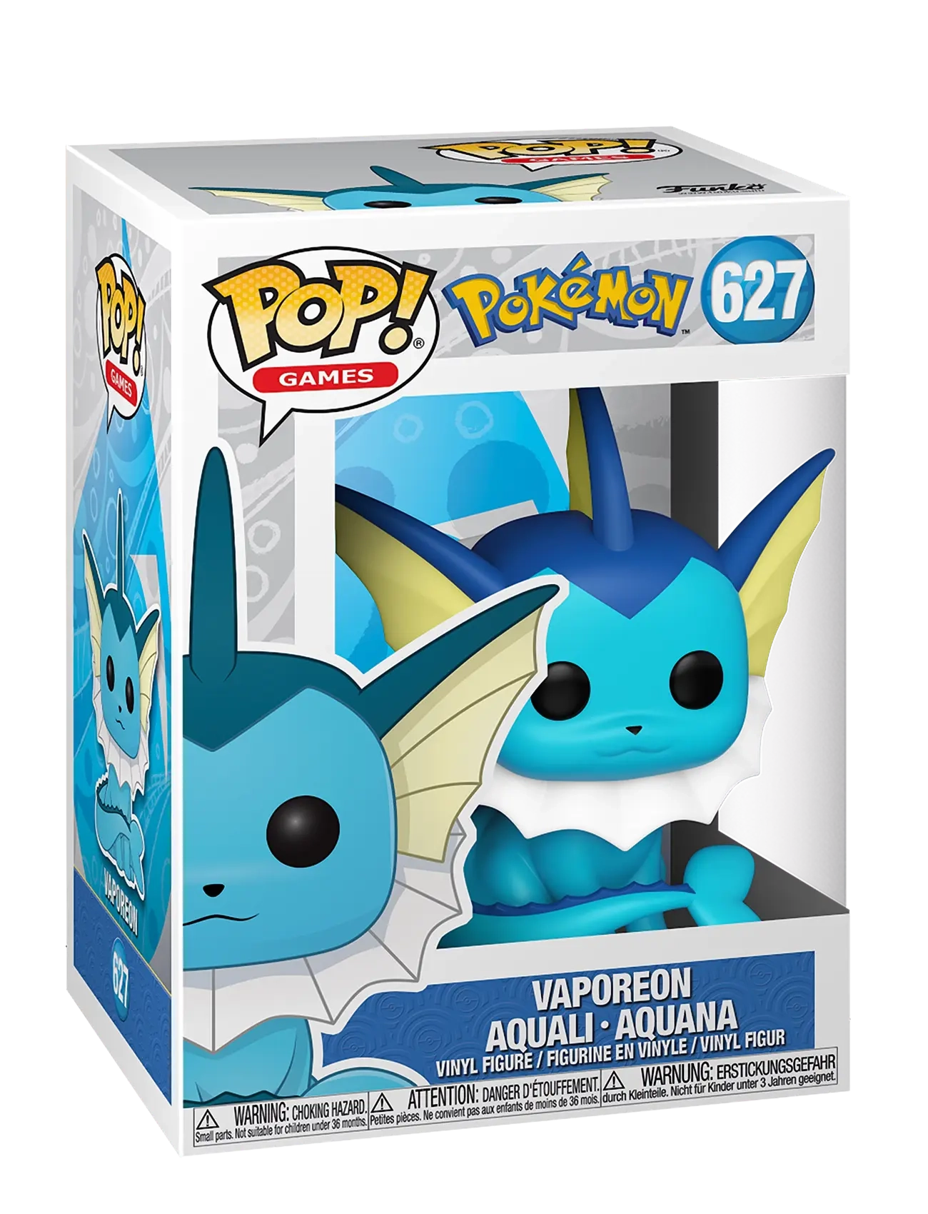 Funko Funko Pop Vinyl Pokemon Vaporeon, One Size, Blue, Legesæt Og Actionfigurer > Actionfigurer, Børn