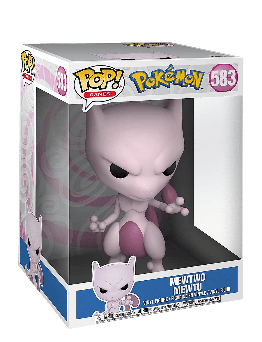 Funko - Funko POP 10" Pokemon Mewtwo (EMEA) - actionfigurer - multi colour - 0