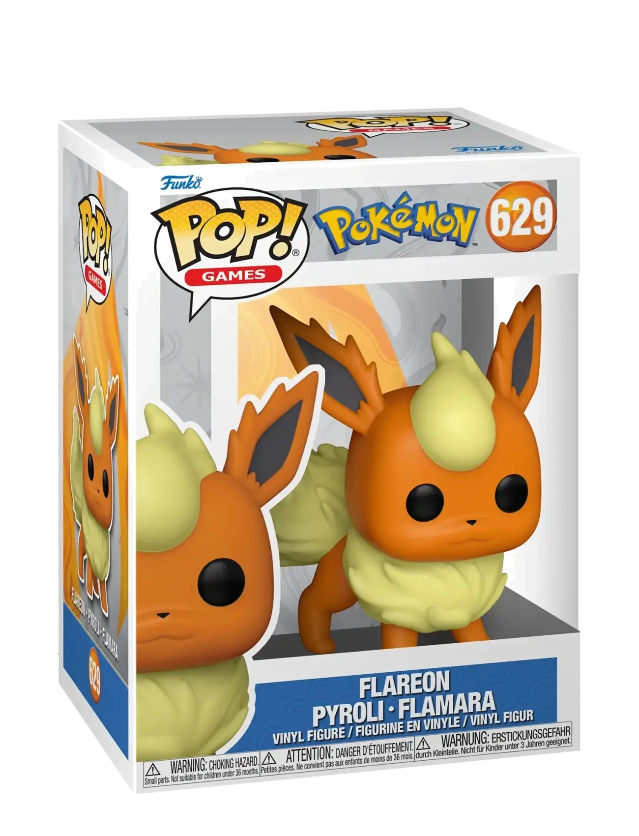 Funko Funko POP Vinyl Pokemon Flareon - Deals - MULTI COLOUR / orange