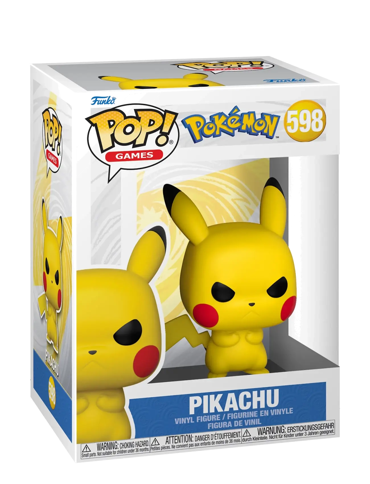 Funko Funko POP VINYL Pokemon Grumpy Pikachu(EMEA) - Legetøj - MULTI COLOUR / yellow