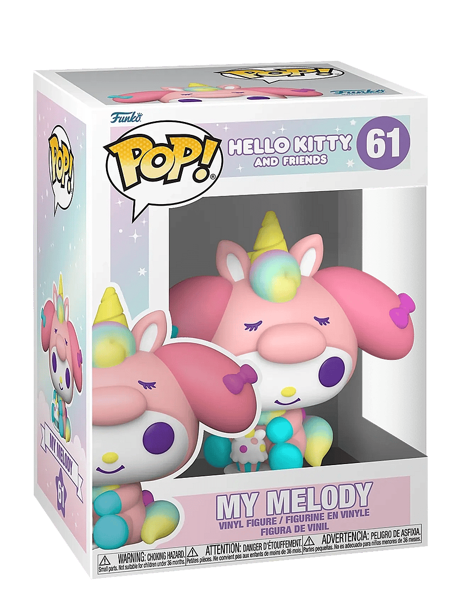 Funko - Funko POP Vinyl Sanrio Hello Kitty My Melodi - hasarfígúrur - multi colour - 0