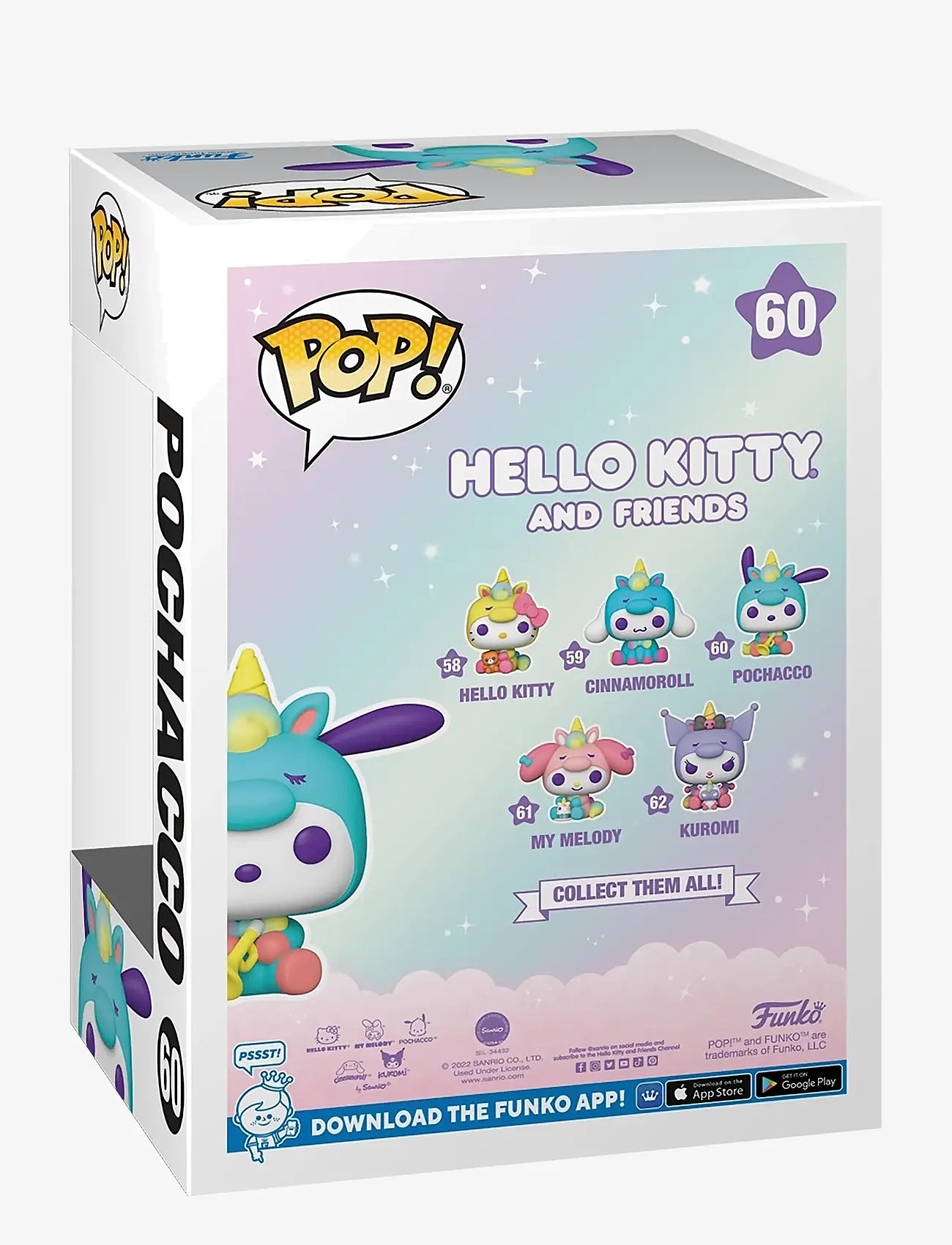 Funko - Funko POP Vinyl Sanrio Hello Kitty Pochacco - actionfigurer - multi colour - 1