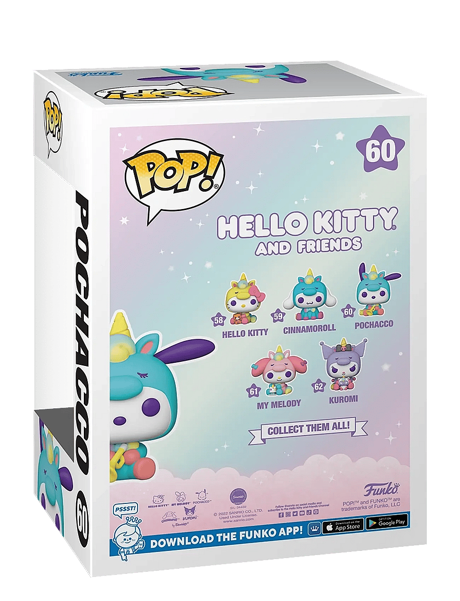 Funko - Funko POP Vinyl Sanrio Hello Kitty Pochacco - actionfigurer - multi colour - 1