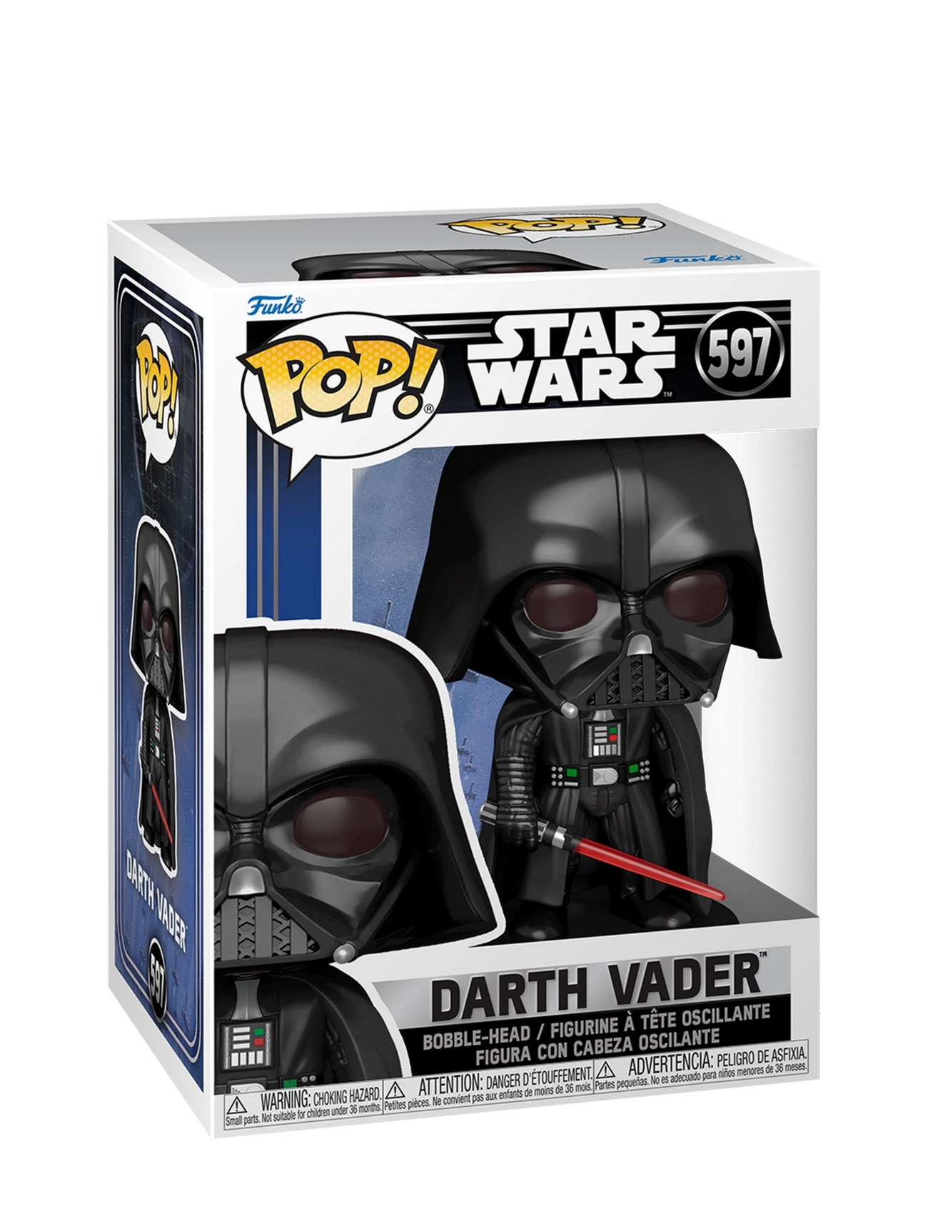 Funko Pop Vinyl Star Wars Darth Vader, Børn, Action Figures, Multi/mønstret, Str: ONE SIZE