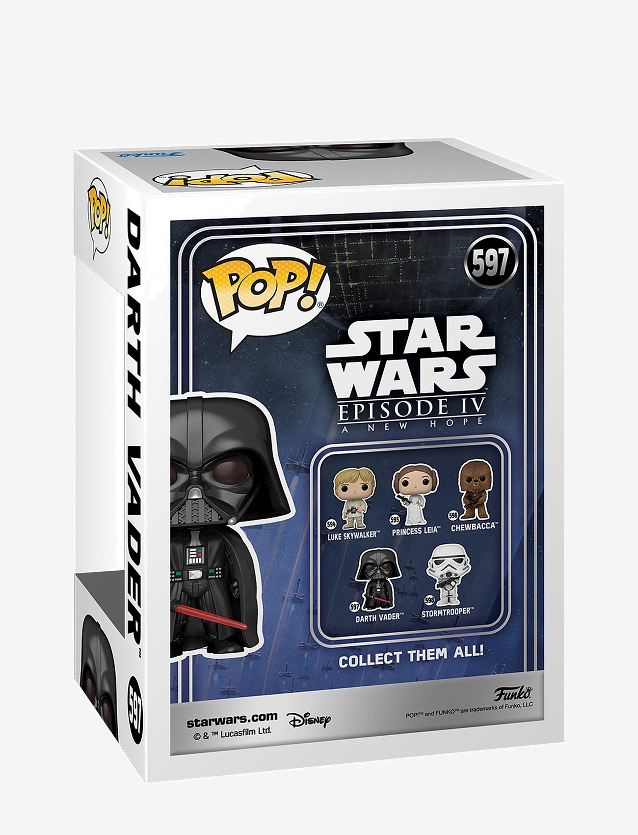 Funko - Funko POP Vinyl Star Wars Darth Vader - actionfigurer - multi colour - 1