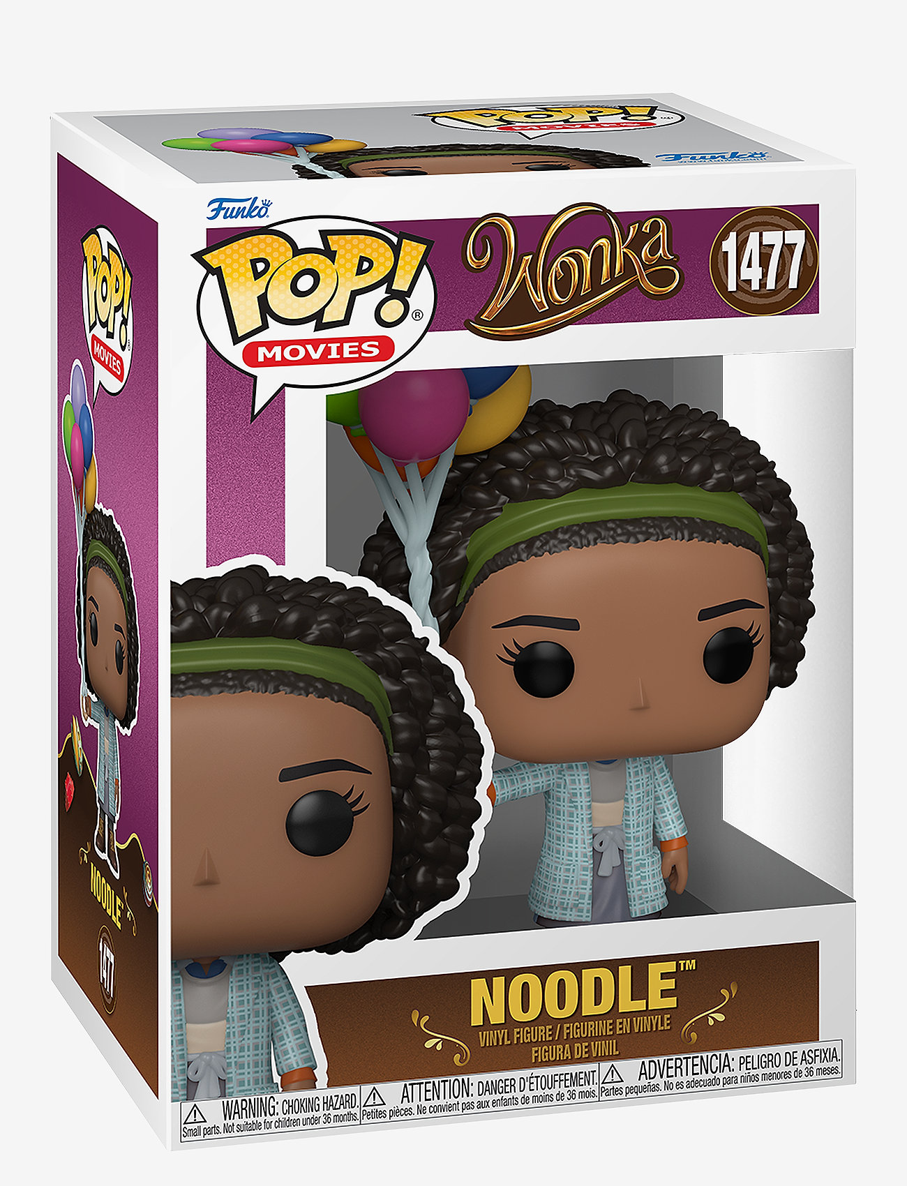 Funko - Funko! POP Vinyl Willy Wonka Noodle - film- & eventyrsfigurer - multi colour - 0