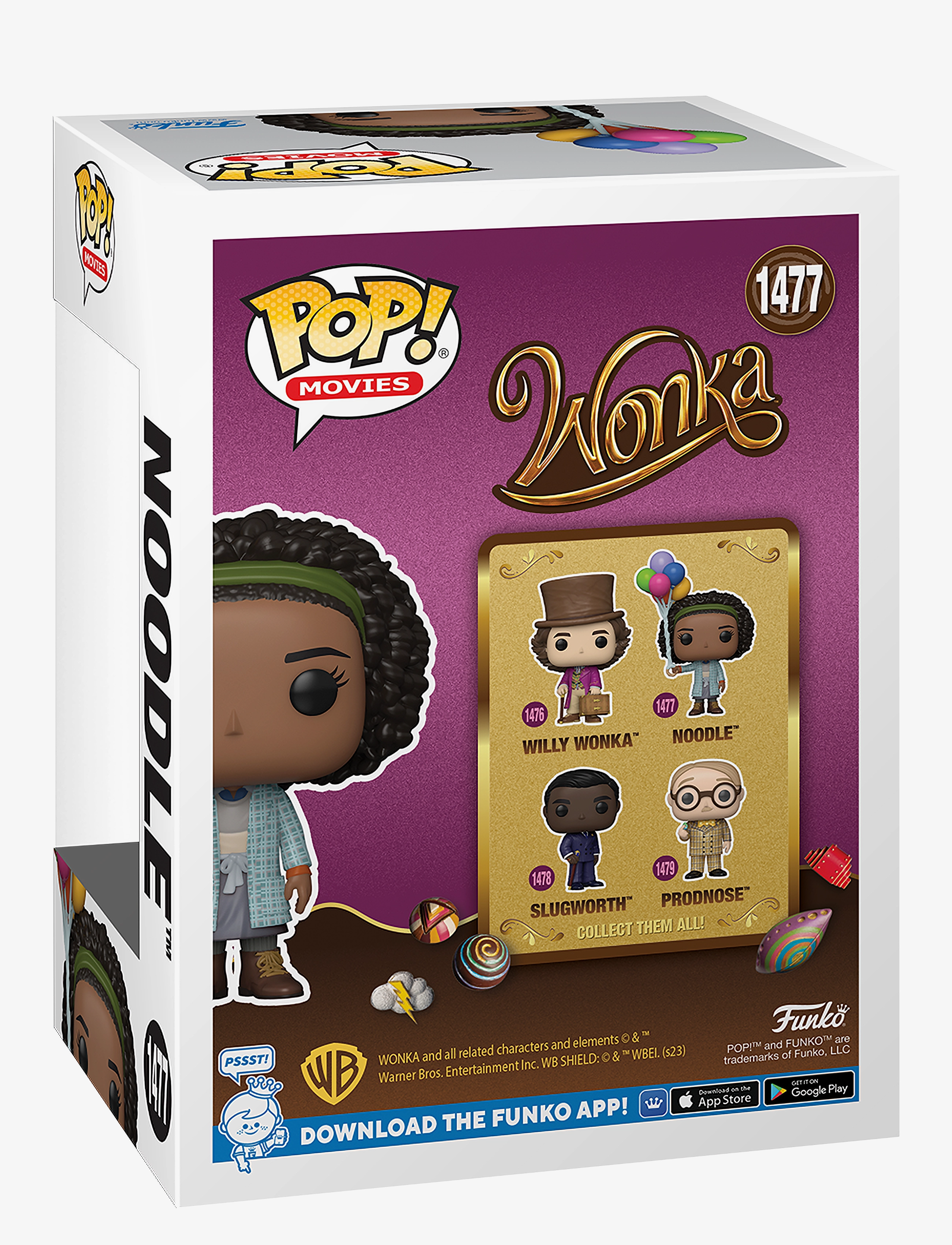 Funko - Funko! POP Vinyl Willy Wonka Noodle - laveste priser - multi colour - 1
