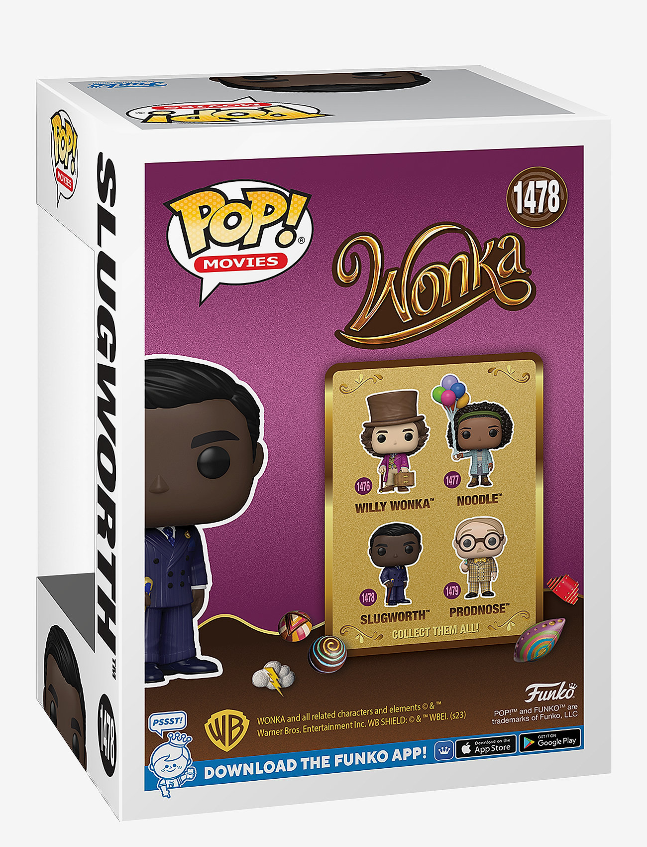 Funko - Funko! POP Vinyl Wonka Slugworth - film- & eventyrsfigurer - multi colour - 1