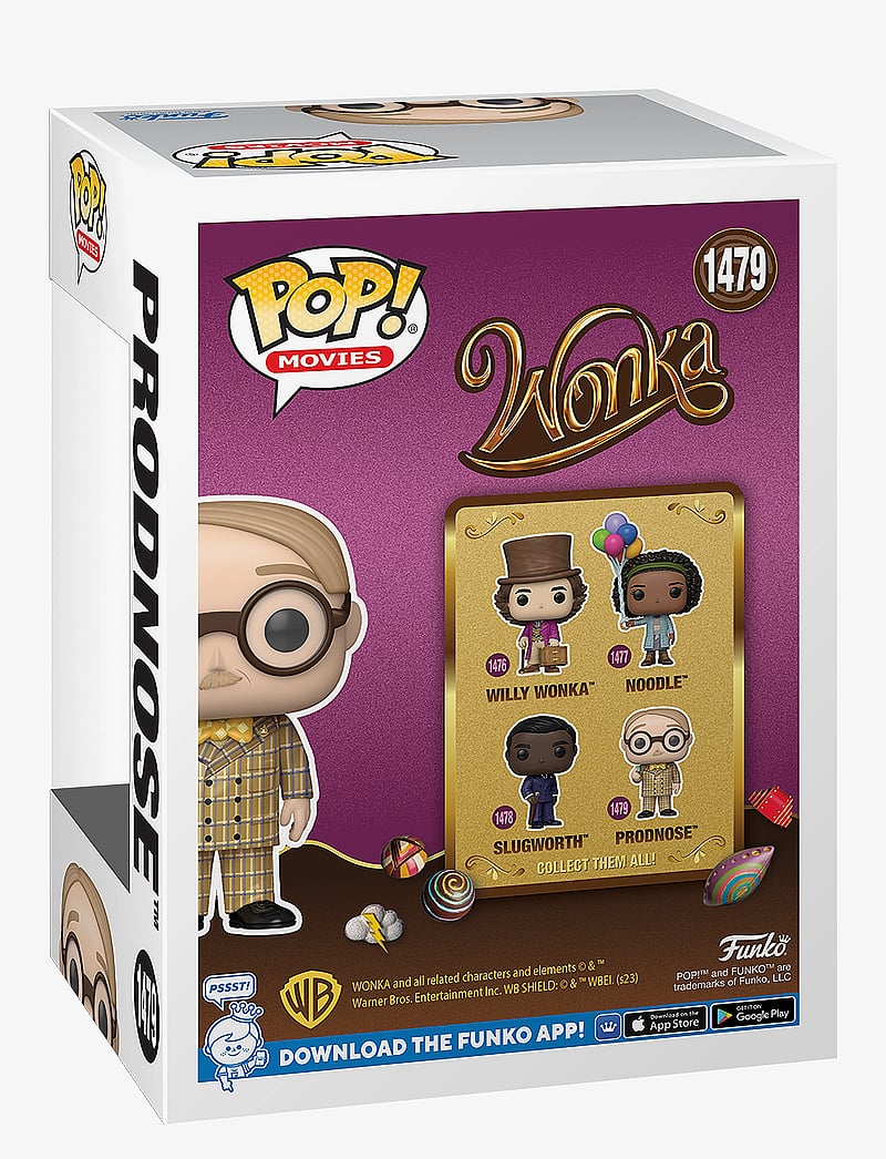 Funko - Funko! POP Vinyl Willy Wonka Prodnose - kvikmynda- og ævintýrapersónur - multi colour - 1
