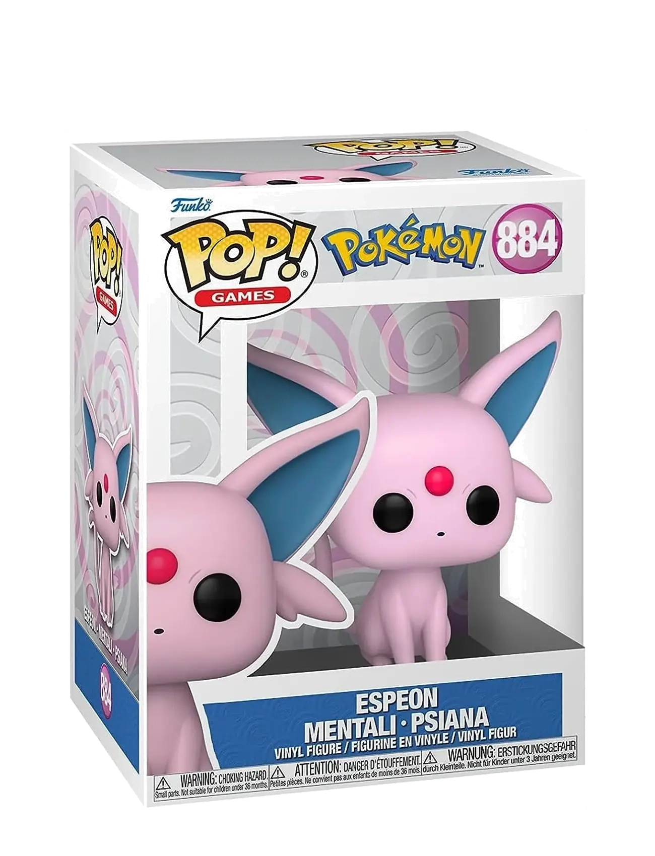Funko Funko POP Vinyl Pokemon Espeon - Leksaker - MULTI COLOUR / pink/rose