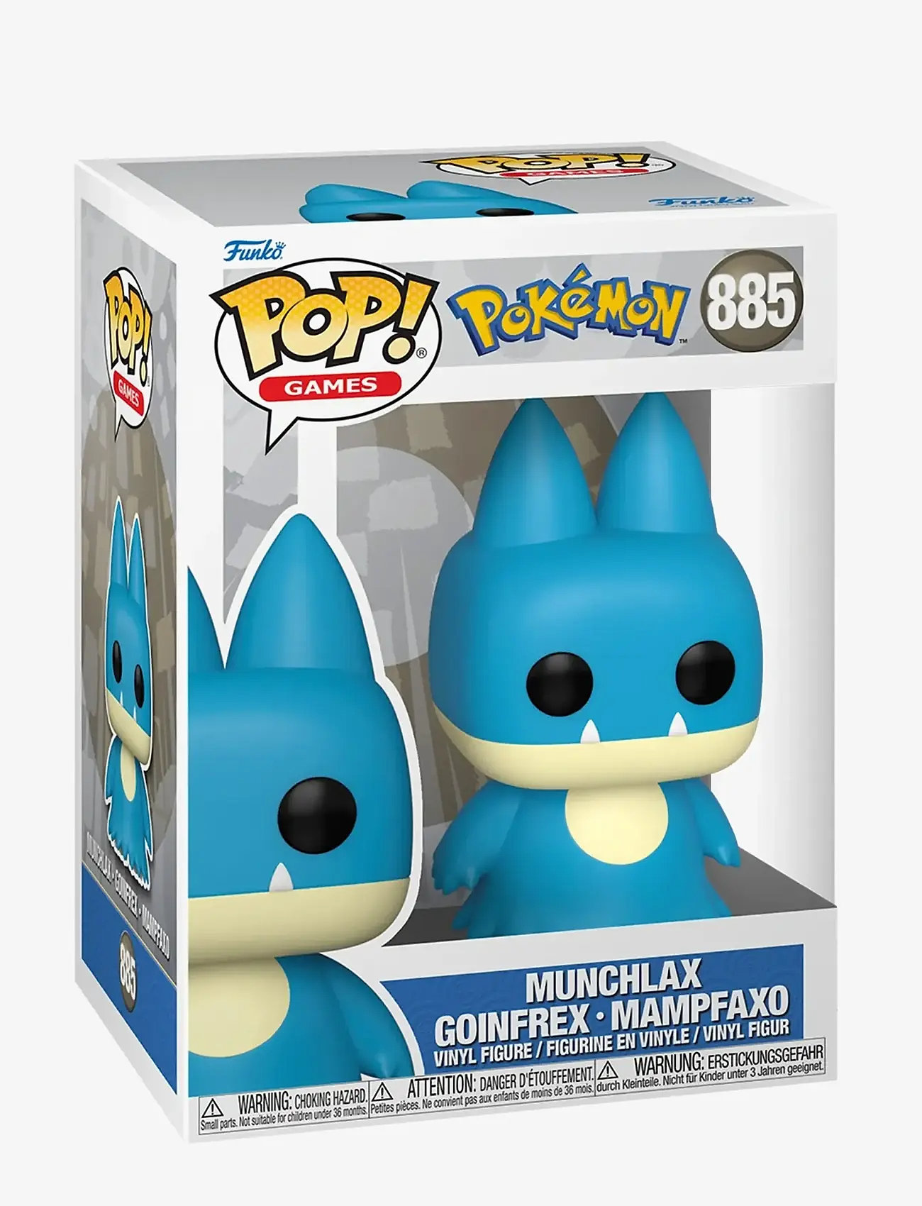 Funko - Funko POP Vinyl Pokemon Munchlax - lekset - multi colour - 0