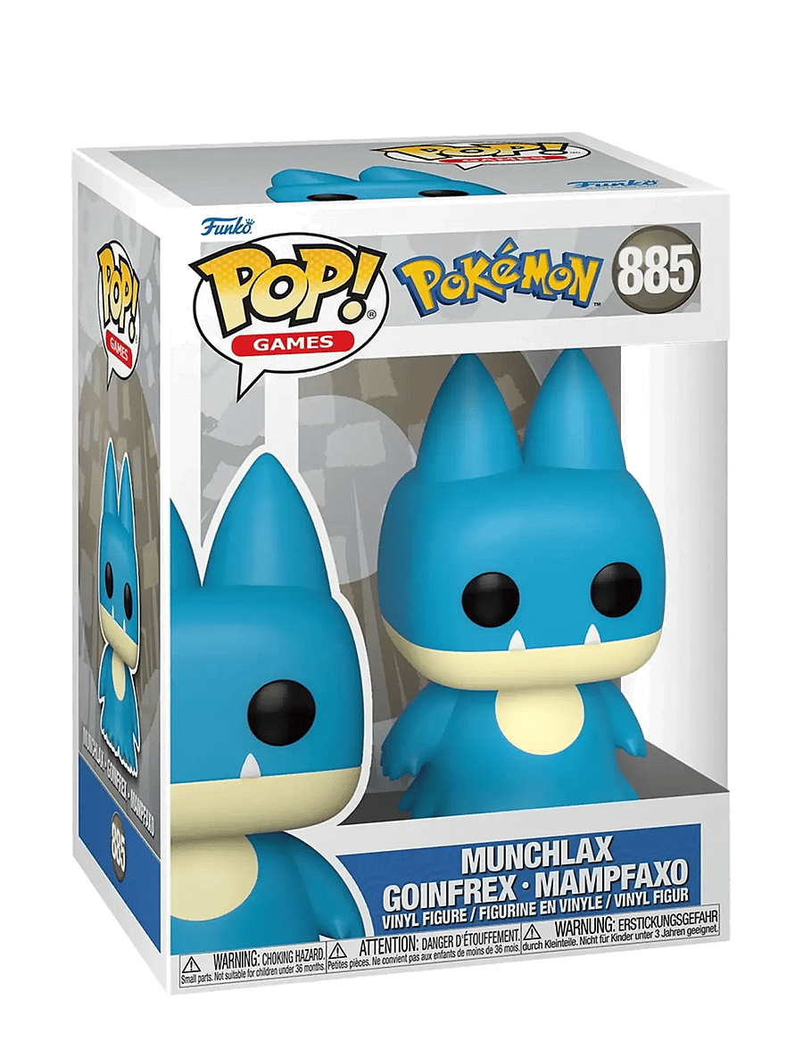 Funko - Funko POP Vinyl Pokemon Munchlax - legesæt - multi colour - 0