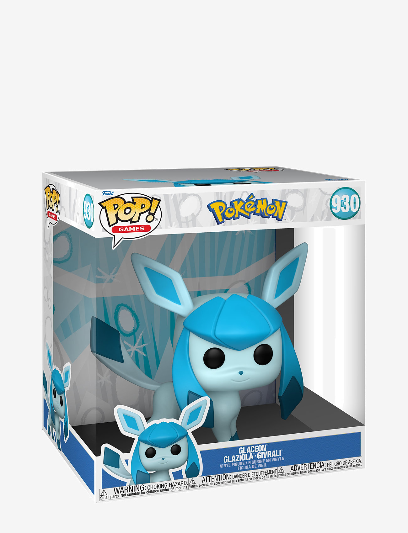 Funko - Funko POP 10" Pokemon Glaceon - action figures - multi colour - 0