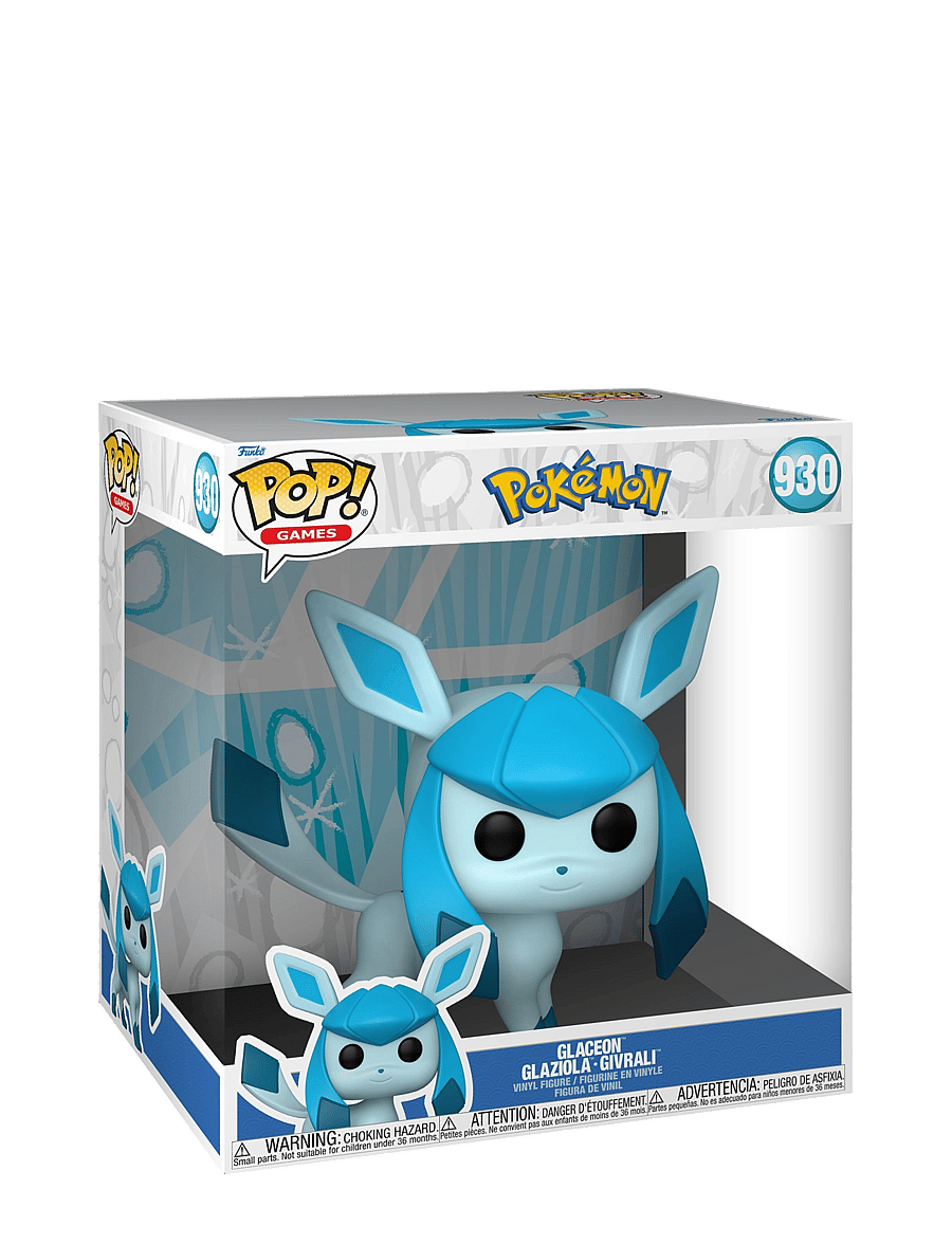 Funko - Funko POP 10" Pokemon Glaceon - action figures - multi colour - 0