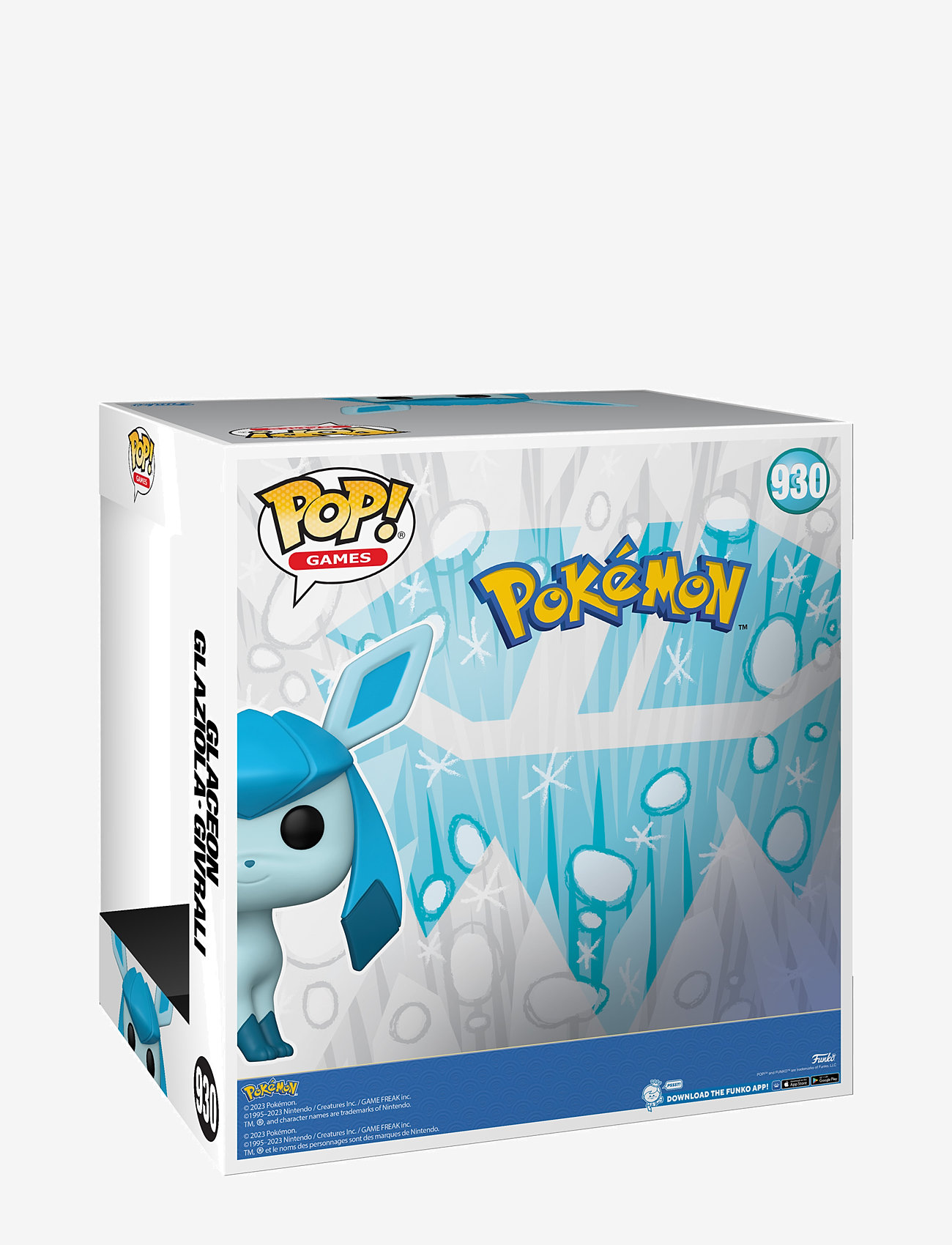 Funko - Funko POP 10" Pokemon Glaceon - action figures - multi colour - 1