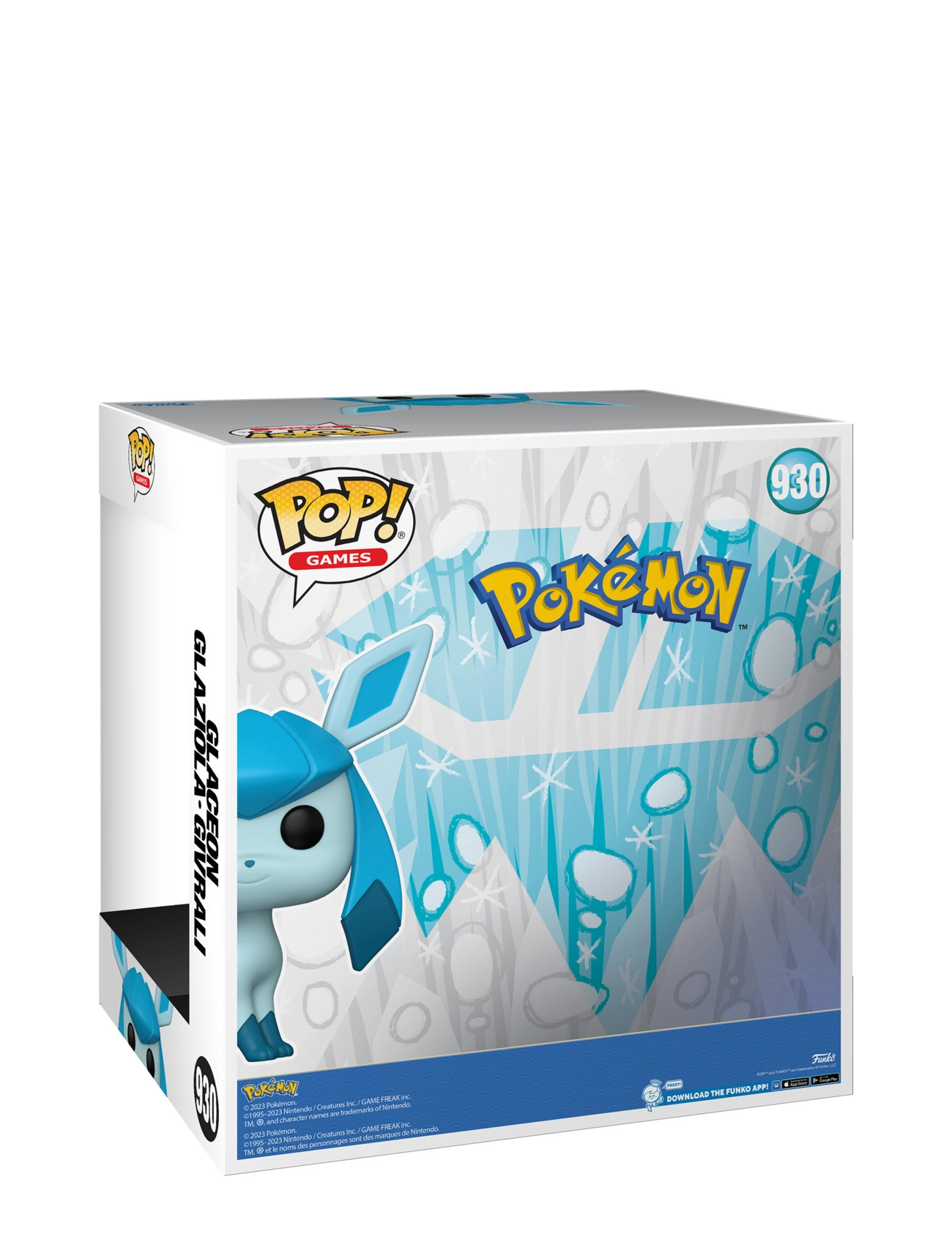 Funko - Funko POP 10" Pokemon Glaceon - fødselsdagsgaver - multi colour - 1