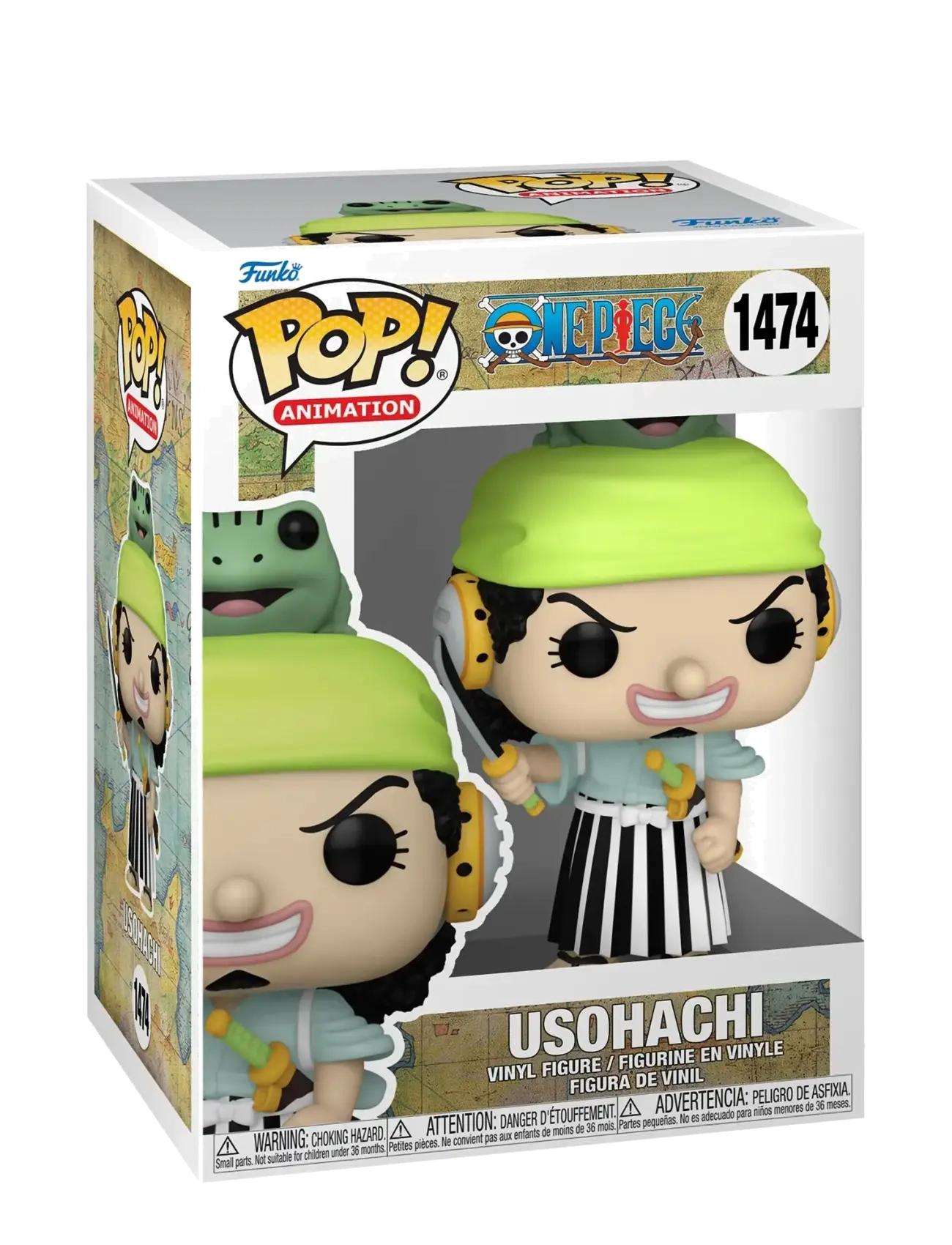 Funko Funko POP Vinyl One Piece Usohachi Wano - Actionfigurer - MULTI COLOUR / green