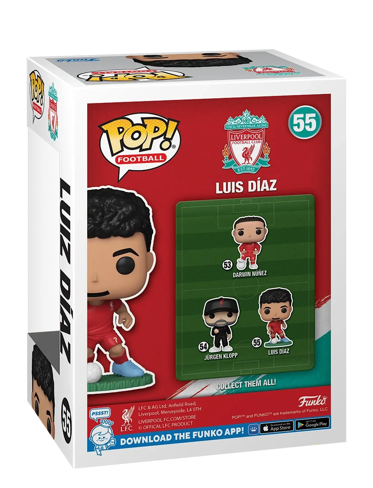 Funko - Funko POP Vinyl LFC Luis Díaz - multi colour - 1