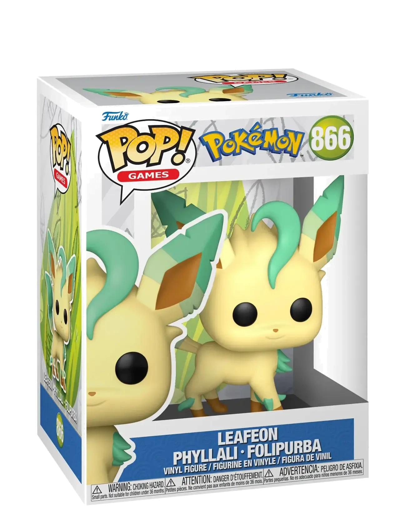 Funko Funko Pop Vinyl Pokemon Leafeon, One Size, Yellow, Legesæt Og Actionfigurer > Actionfigurer, Børn