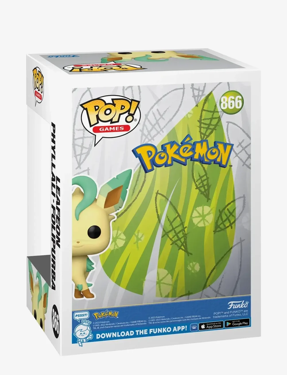 Funko - Funko POP Vinyl Pokemon Leafeon - actionfigurer - multi colour - 1
