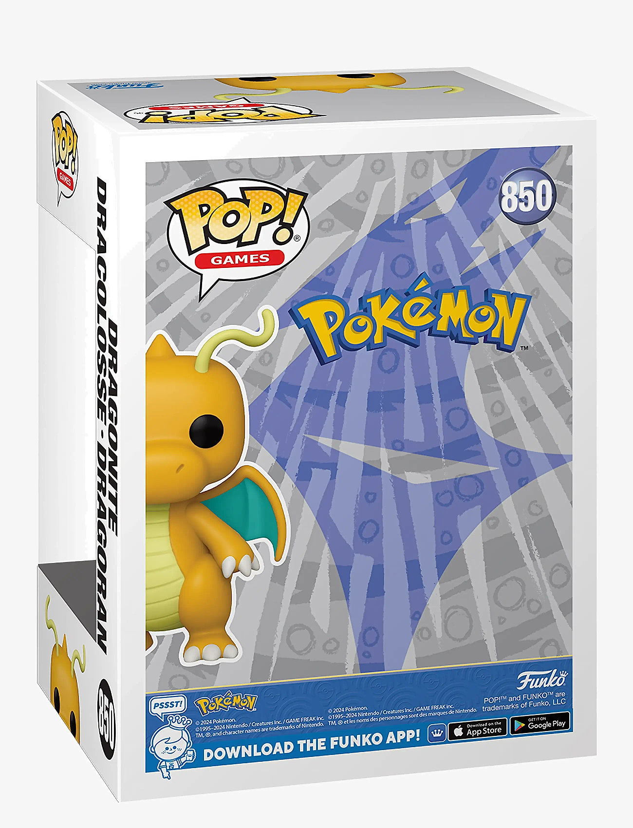 Funko - Funko POP Vinyl Pokemon Dragonite - actionfigurer - multi colour - 1