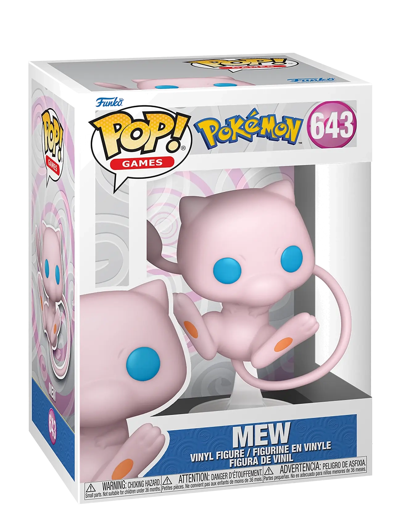 Funko Funko Pop Vinyl Pokemon Mew, One Size, Multi/patterned, Legesæt Og Actionfigurer > Actionfigurer, Børn