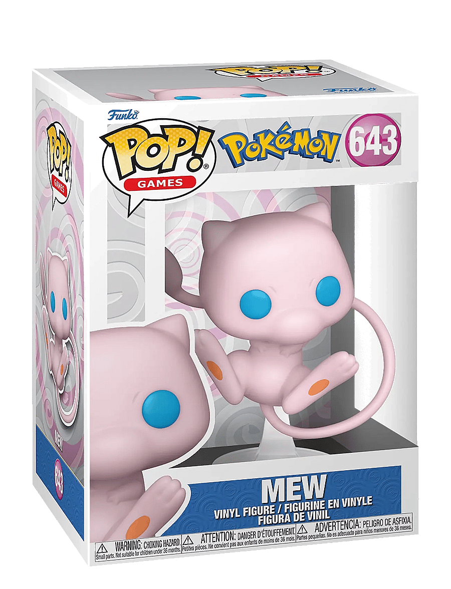 Funko - Funko POP Vinyl Pokemon Mew - lowest prices - multi colour - 0