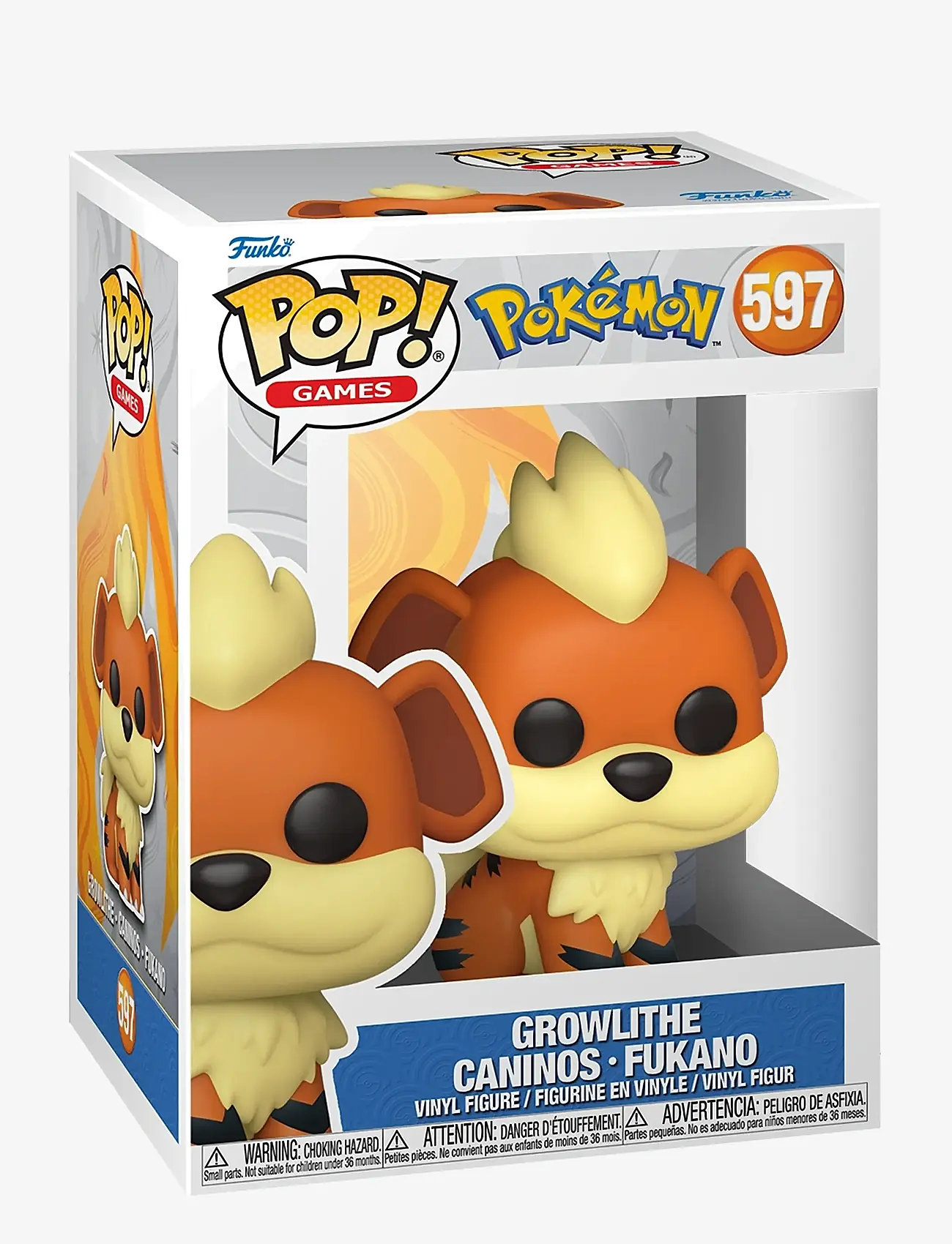 Funko - Funko POP Vinyl Pokemon Growlithe - actionfigurer - multi colour - 0