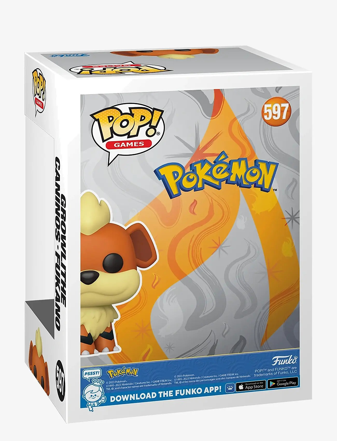 Funko - Funko POP Vinyl Pokemon Growlithe - actionfigurer - multi colour - 1