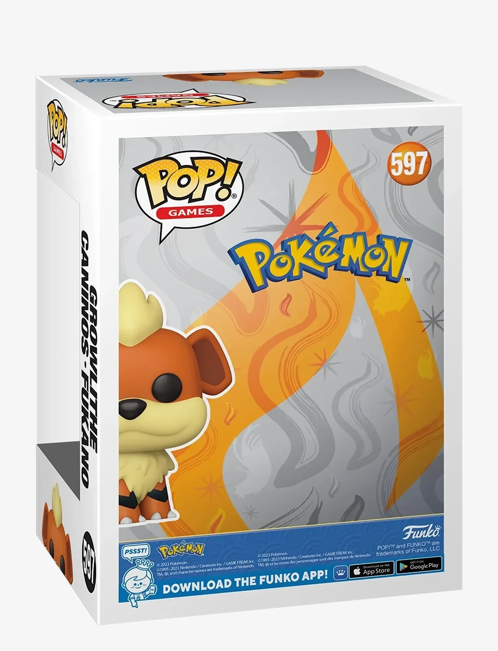 Funko - Funko POP Vinyl Pokemon Growlithe - actionfigurer - multi colour - 1