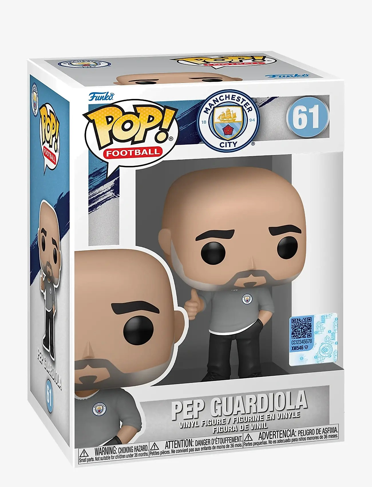 Funko - Funko POP Vinyl ManCity Pep Guardiola - actionfigurer - multi colour - 0