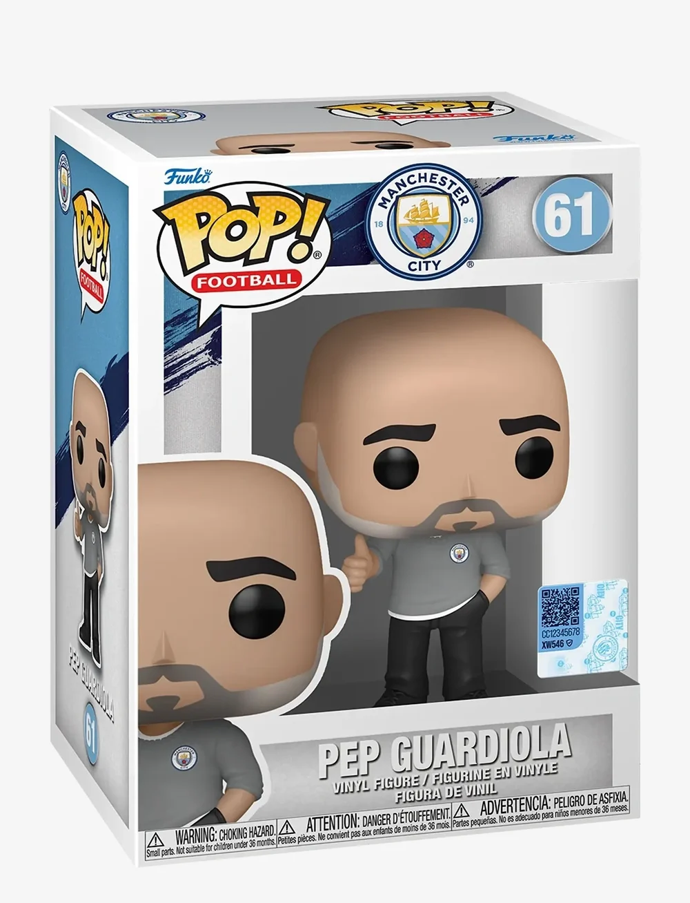 Funko - Funko POP Vinyl ManCity Pep Guardiola - actionfigurer - multi colour - 0