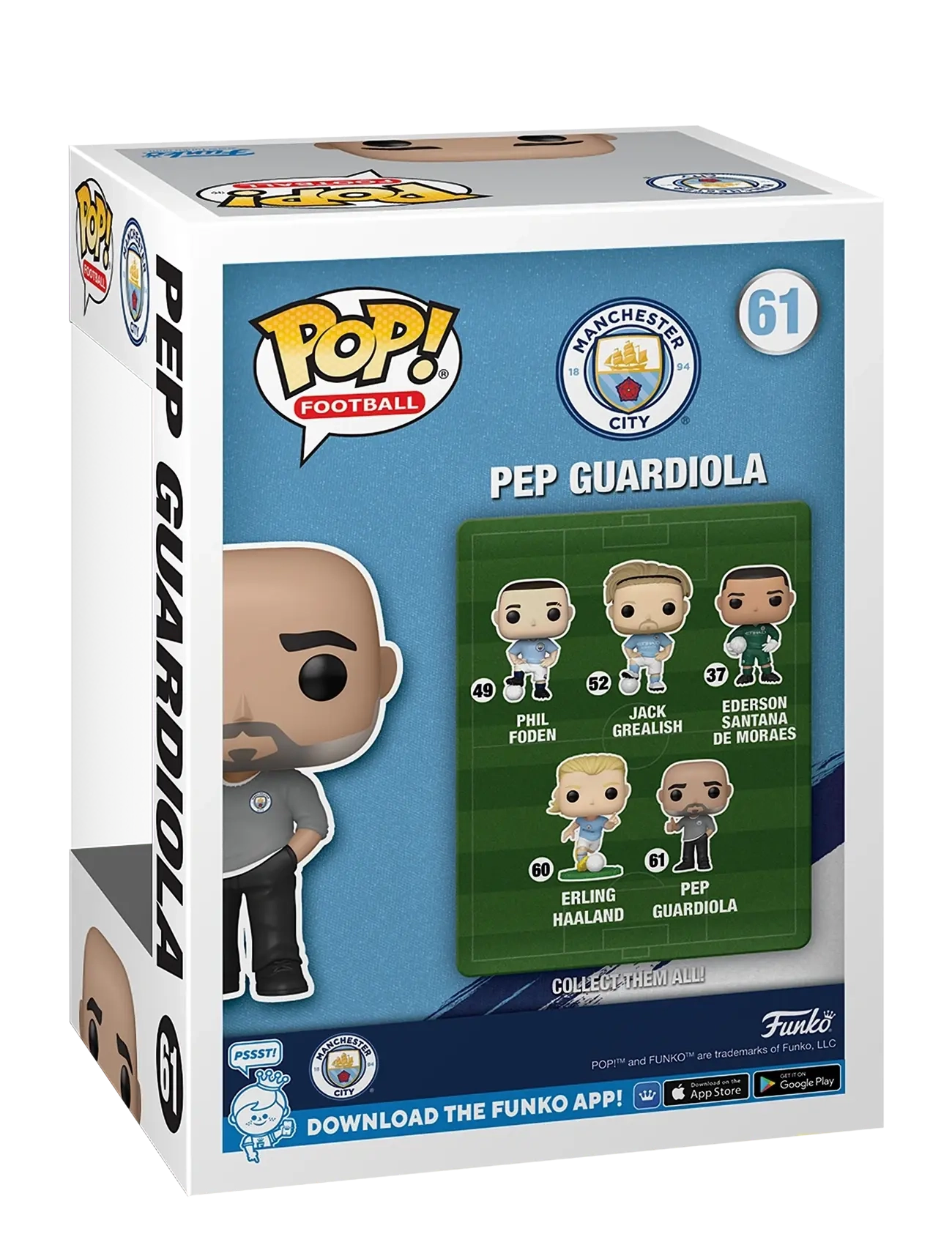 Funko - Funko POP Vinyl ManCity Pep Guardiola - actionfigurer - multi colour - 1