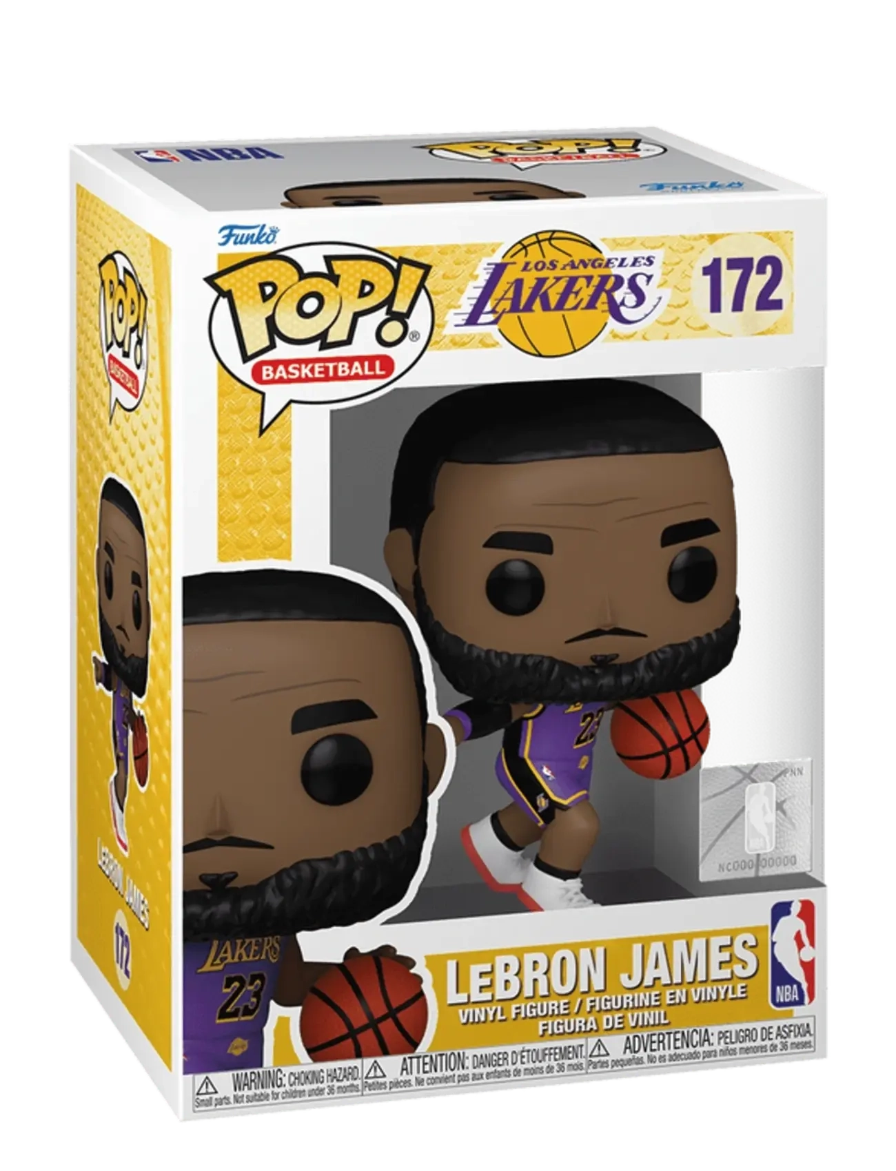 Funko Funko POP Vinyl Lakers LeBron James - Leksaker - MULTI COLOUR / purple