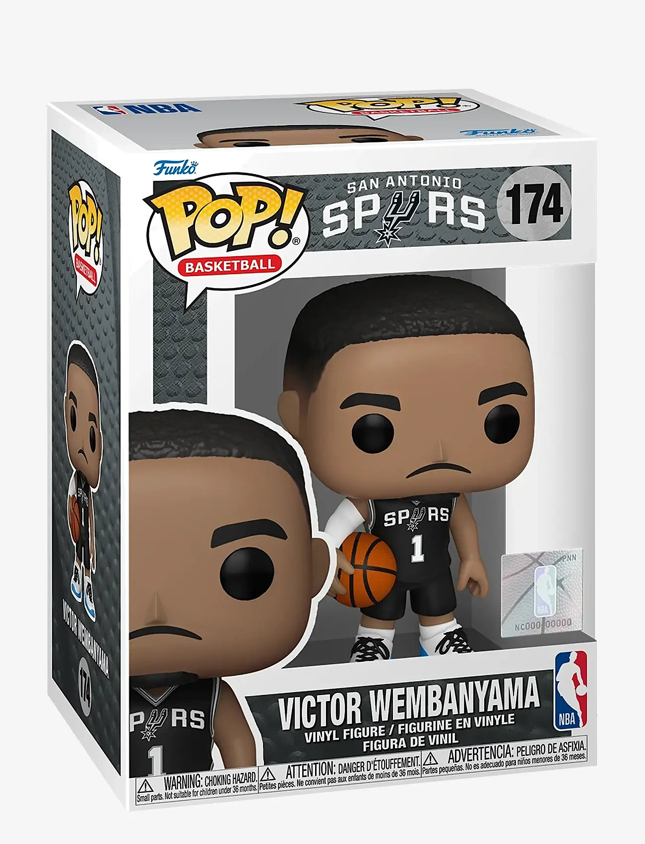 Funko - Funko POP Vinyl Spurs Victor Wembanyama - actionfigurer - multi colour - 0