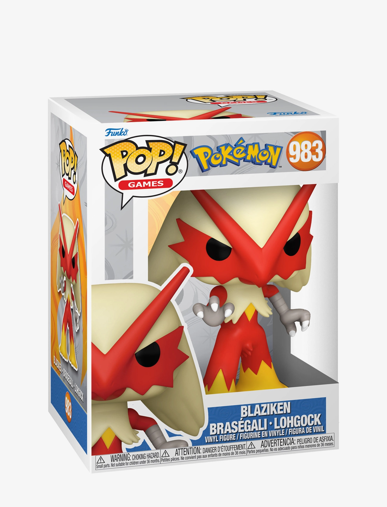 Funko Funko Pop Vinyl Pokemon Blaziken, One Size, Multi/patterned, Legesæt Og Actionfigurer > Actionfigurer, Børn