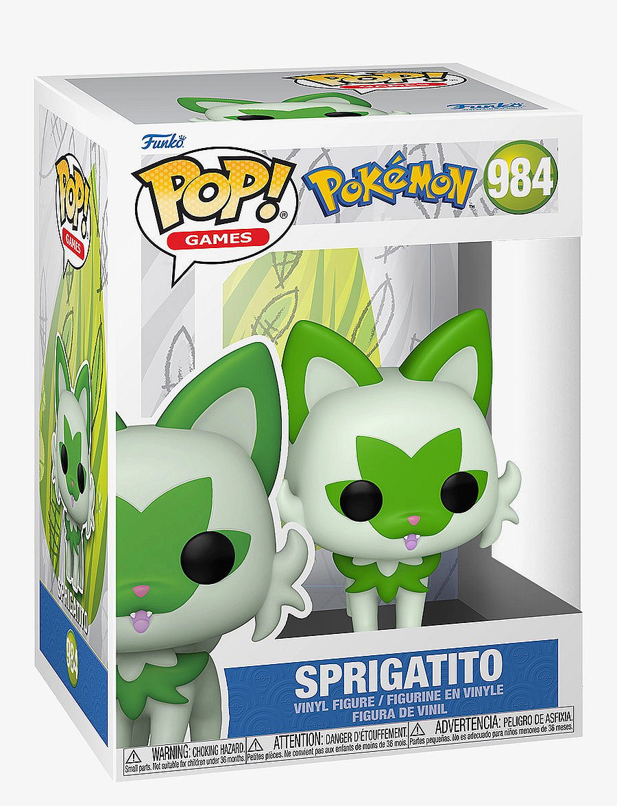 Funko - Funko POP Vinyl Pokemon Sprigatito - hasarfígúrur - multi colour - 0