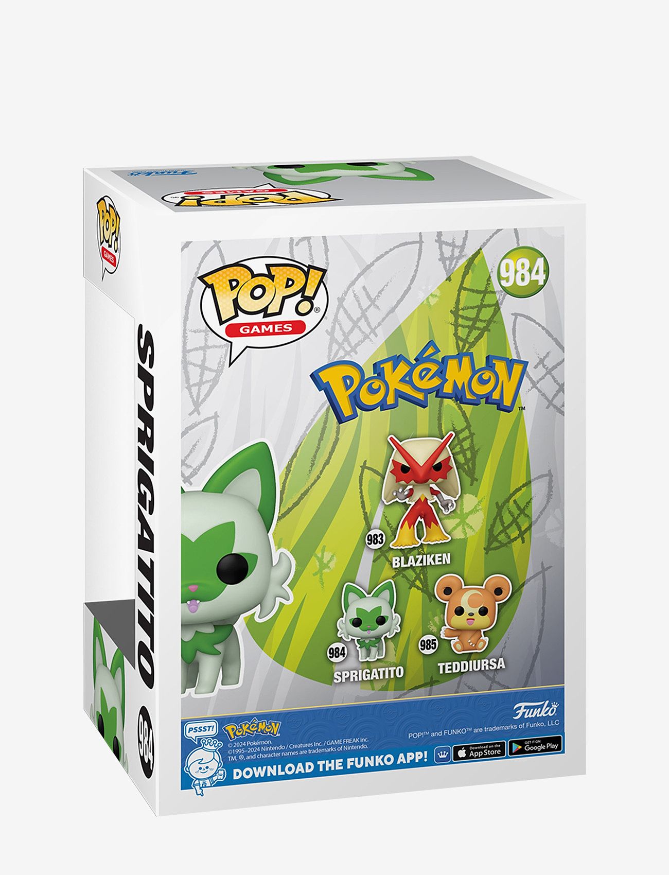 Funko - Funko POP Vinyl Pokemon Sprigatito - actionfigurer - multi colour - 2