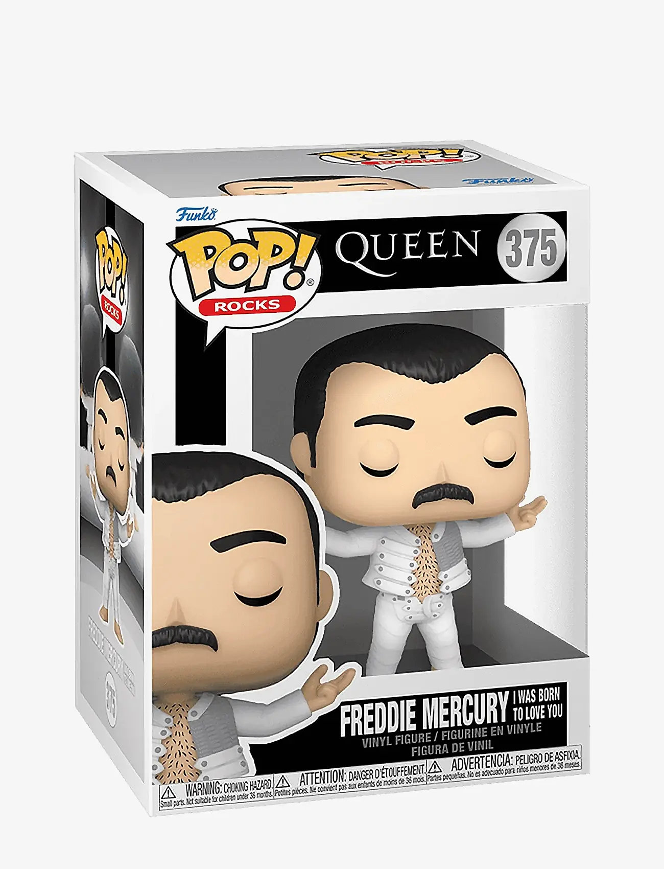 Funko - Funko POP Vinyl Queen Freddie Mercury - kvikmynda- og ævintýrapersónur - multi colour - 0