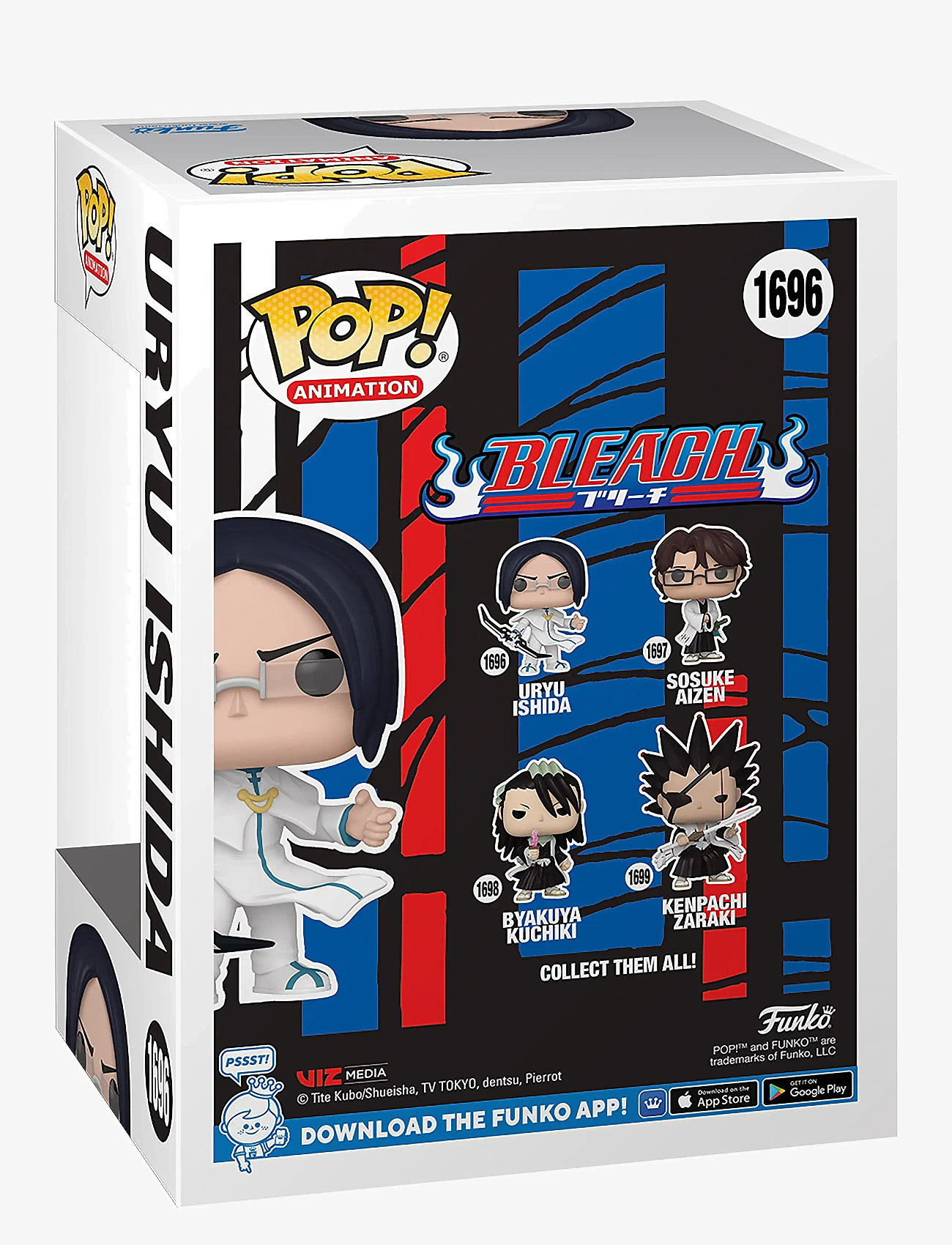 Funko - Funko POP Vinyl BLEACH Uryu w/Chase Glow - multi colour - 4