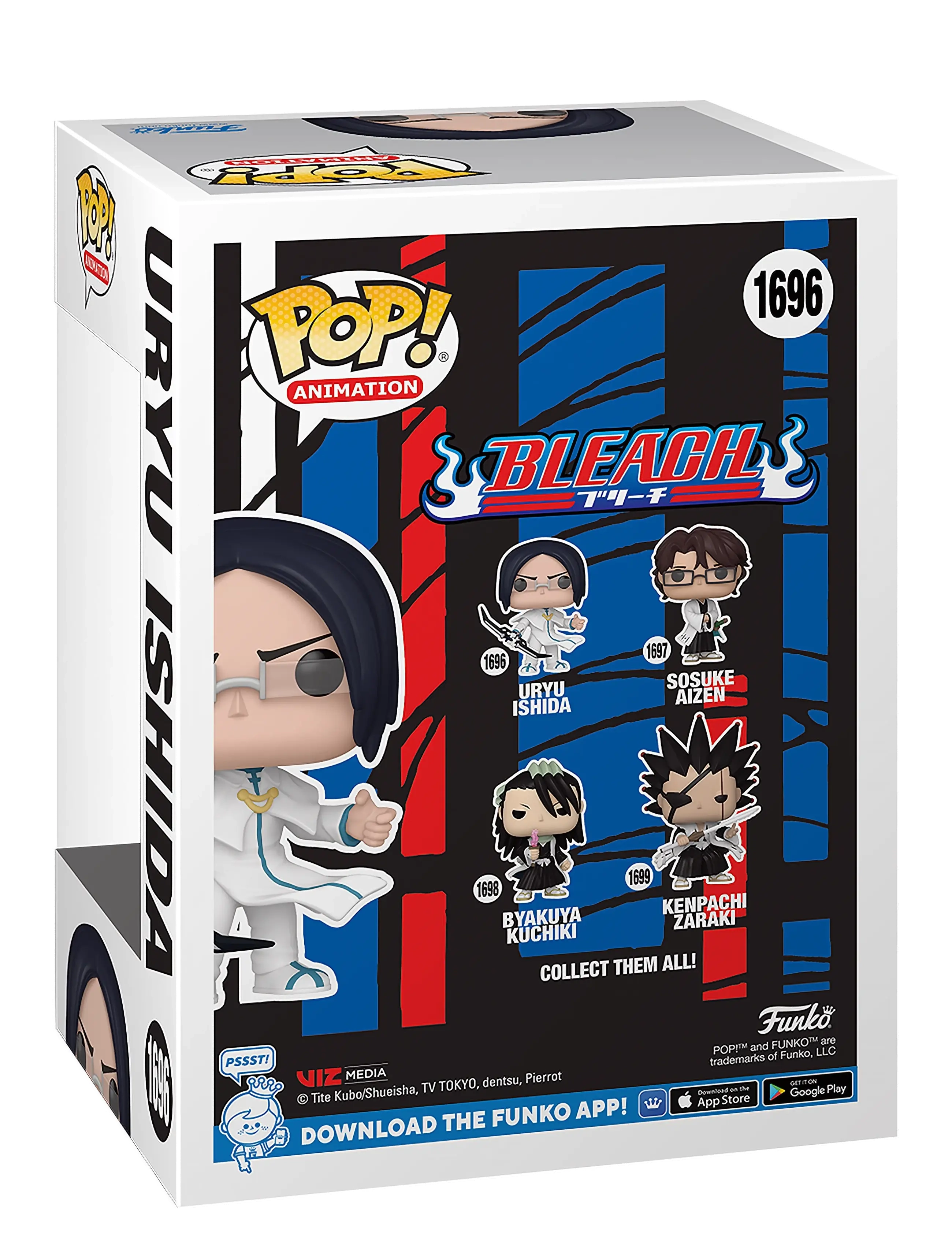 Funko - Funko POP Vinyl BLEACH Uryu w/Chase Glow - multi colour - 4