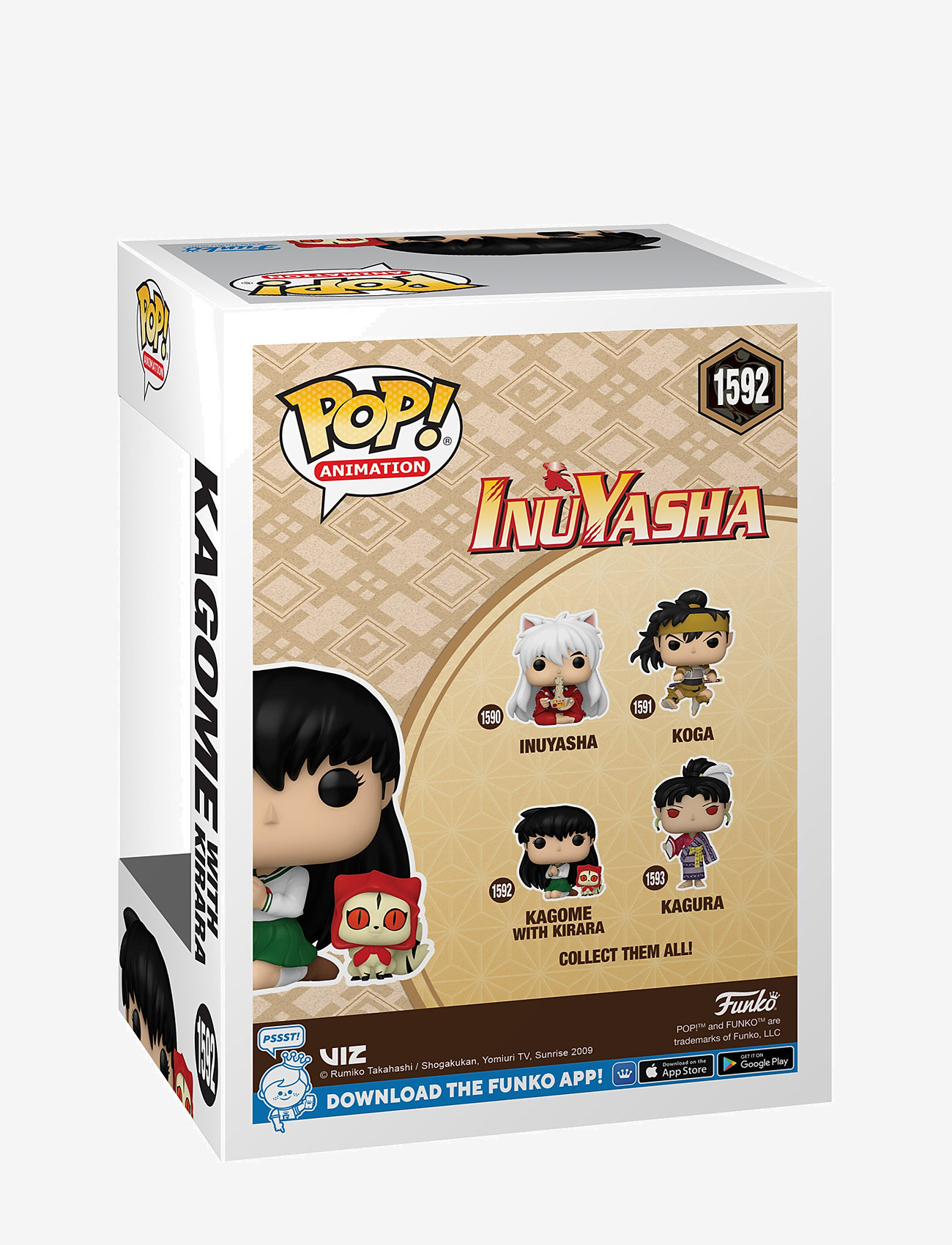Funko - Funko POP Vinyl IYA Kagome w/Kirara - film- & eventyrsfigurer - multi colour - 1