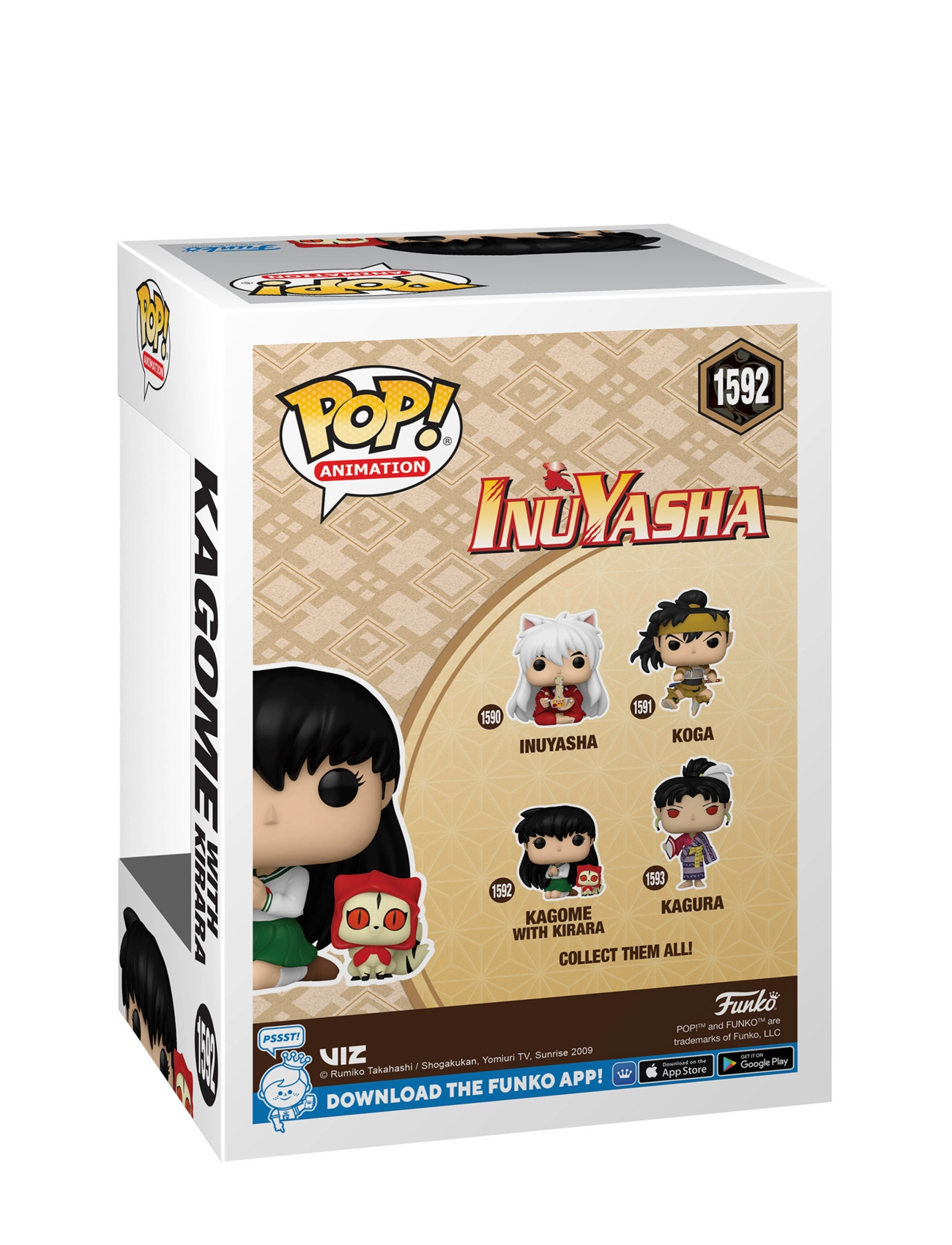 Funko - Funko POP Vinyl IYA Kagome w/Kirara - karakterer fra filmer og eventyr - multi colour - 1