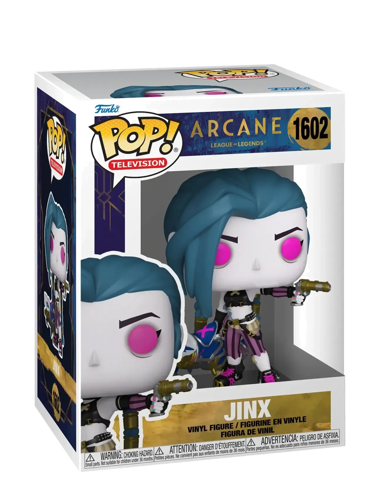 Funko Funko POP Vinyl Arcane S1 Jinx - Legetøj - MULTI COLOUR / blue