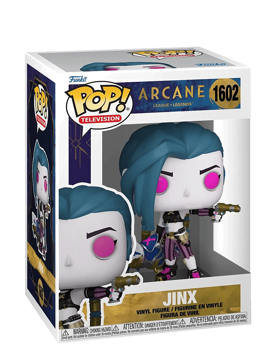 Funko - Funko POP Vinyl Arcane S1 Jinx - actionfigurer - multi colour - 0