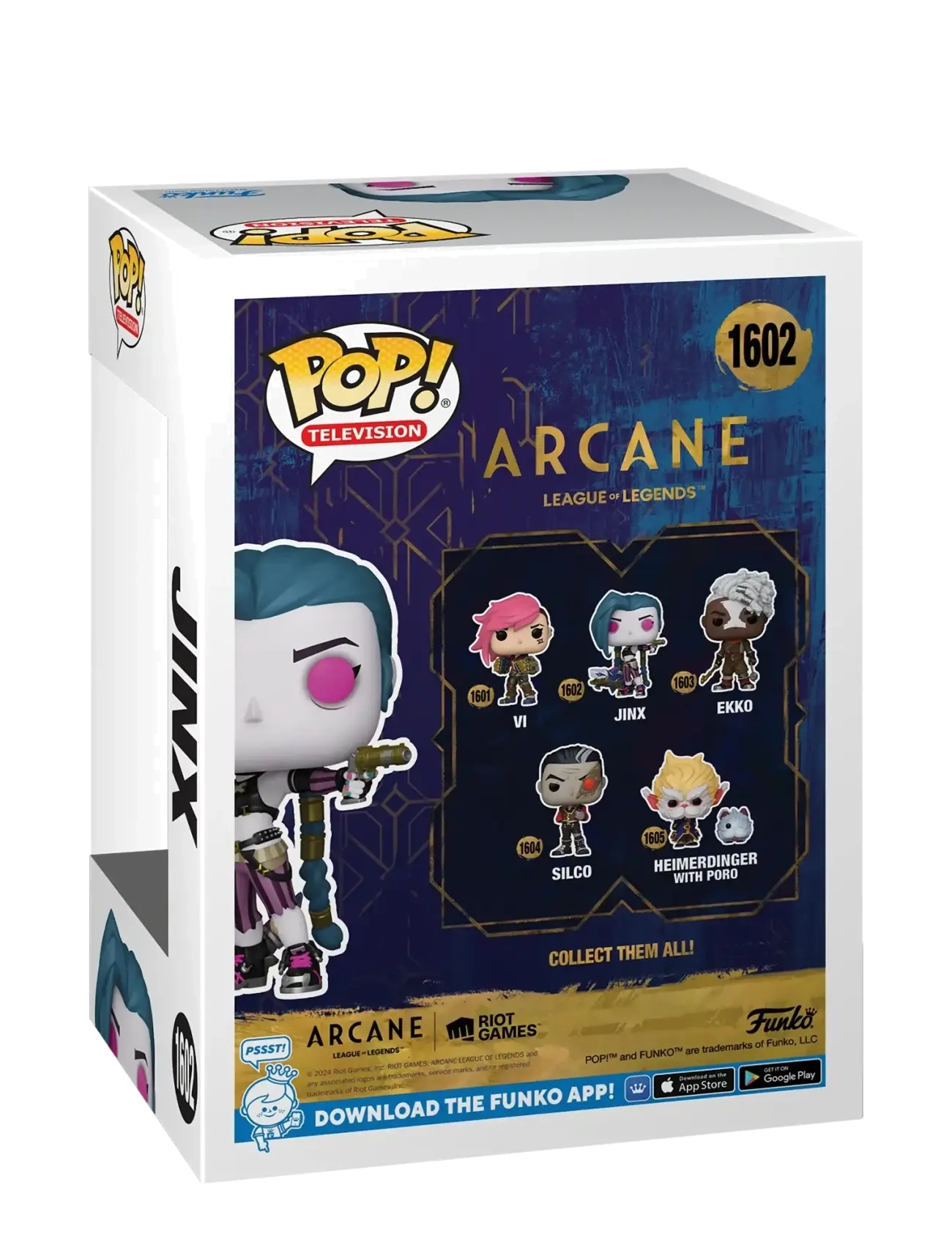 Funko - Funko POP Vinyl Arcane S1 Jinx - actionfigurer - multi colour - 1