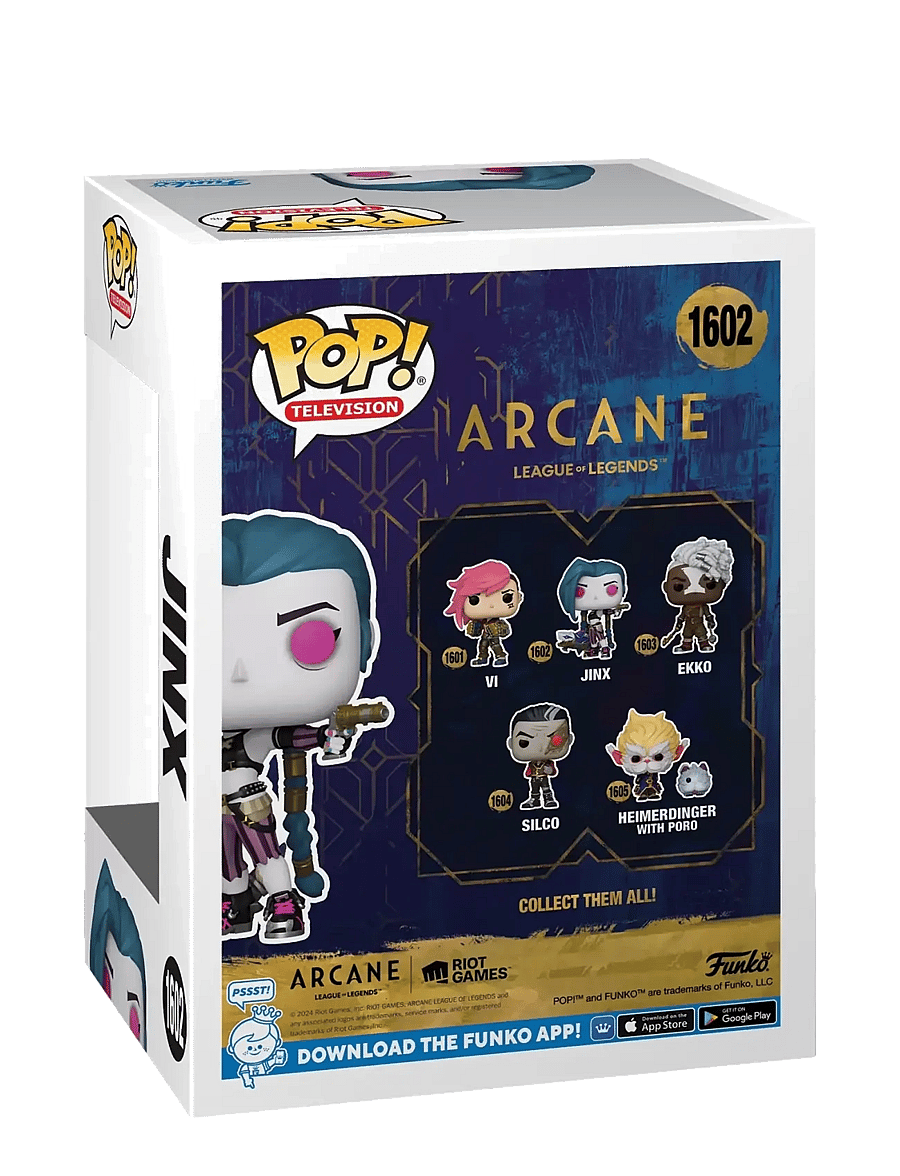 Funko - Funko POP Vinyl Arcane S1 Jinx - actionfigurer - multi colour - 1
