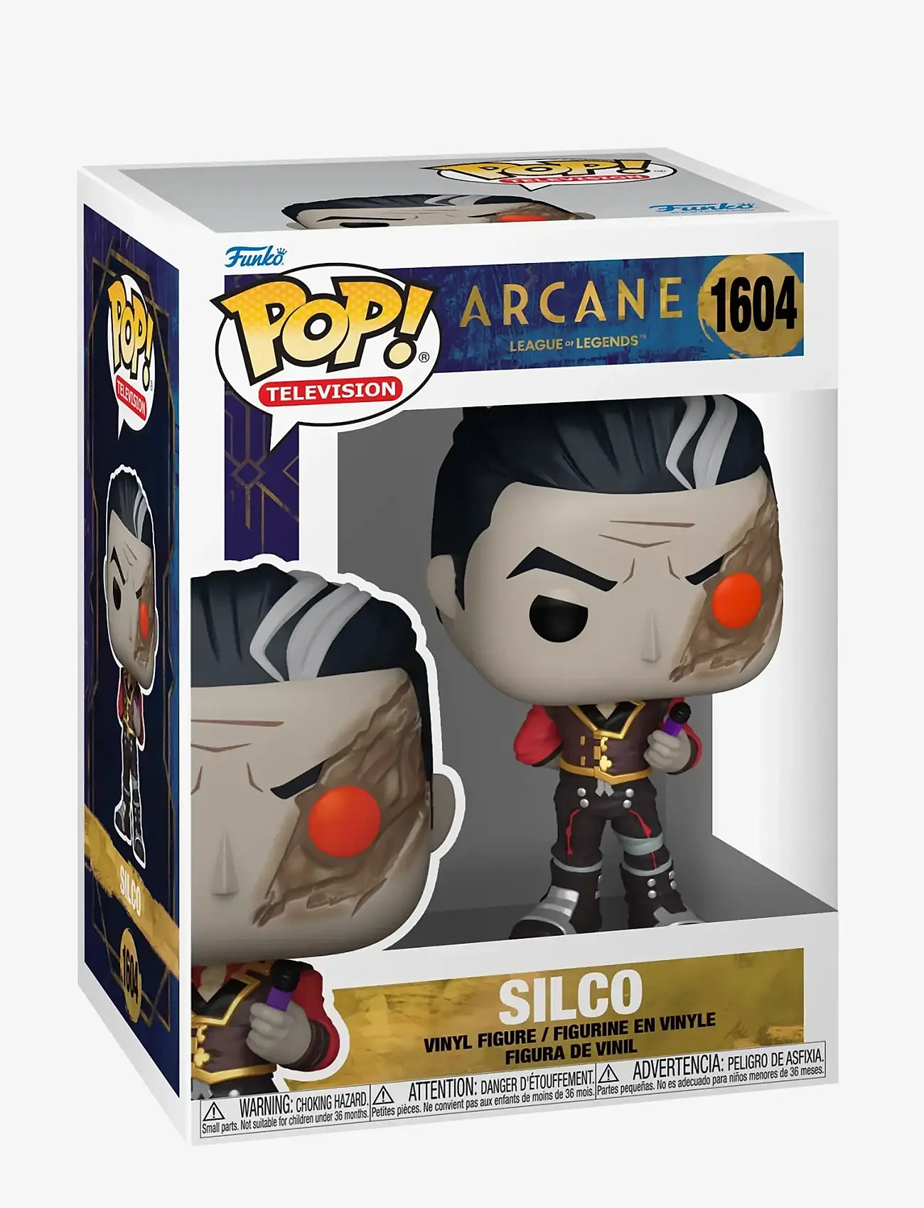 Funko - Funko POP Vinyl Arcane S1 Silco - film & sagofigurer - multi colour - 0
